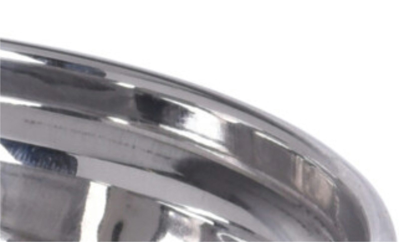 Koopman Dekoschale Servierschale Oval Edelstahl 19x14x3,5 cm 1/2/4 er Set (Stück, 1 St., Packung), 1 Stk, Servierschale, Edelstahl, Obstschale, Dekoration Metallschale