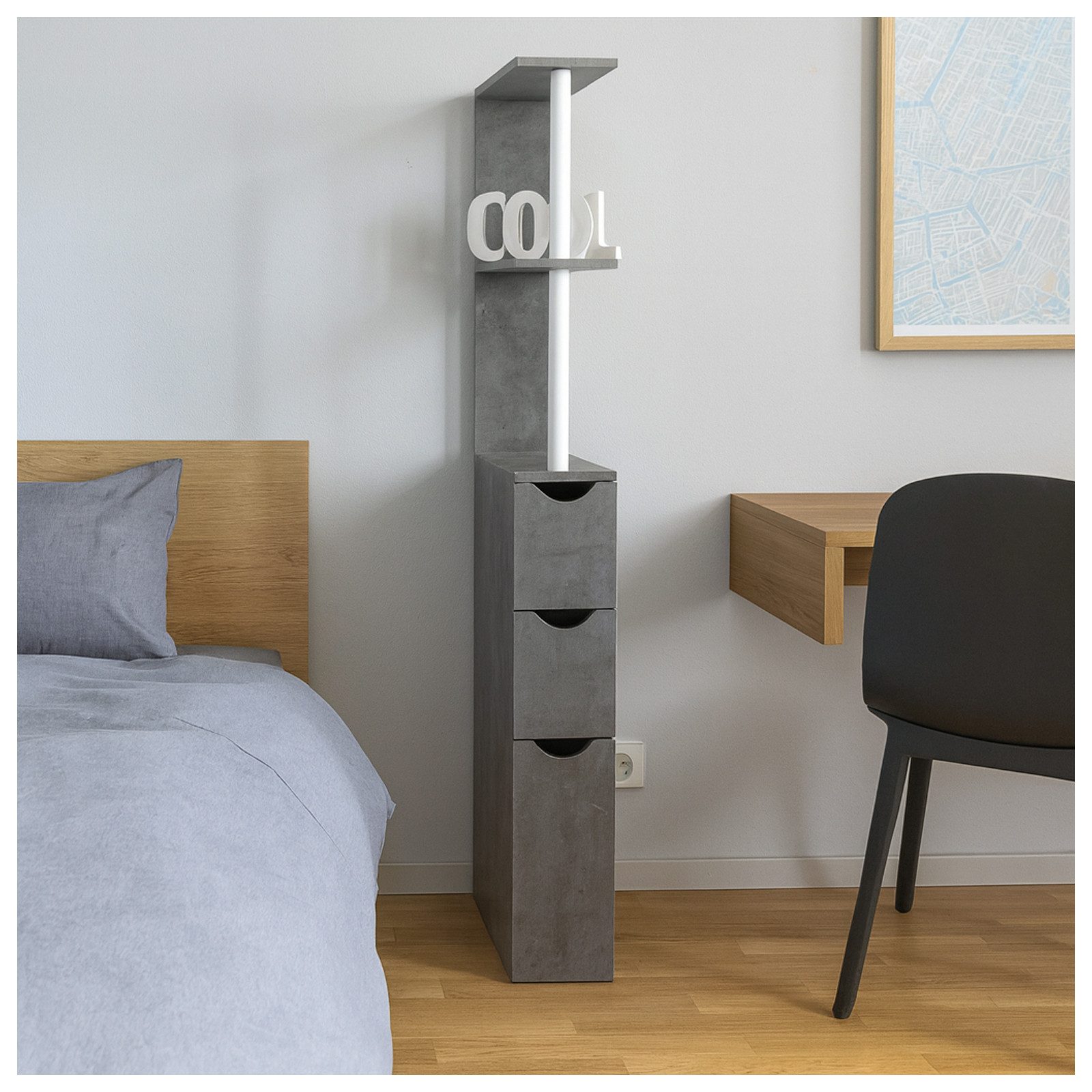 HTI-Line Raumteiler Nischenregal Thekla L, Stück 1-tlg., Raumteiler Beistel günstig online kaufen