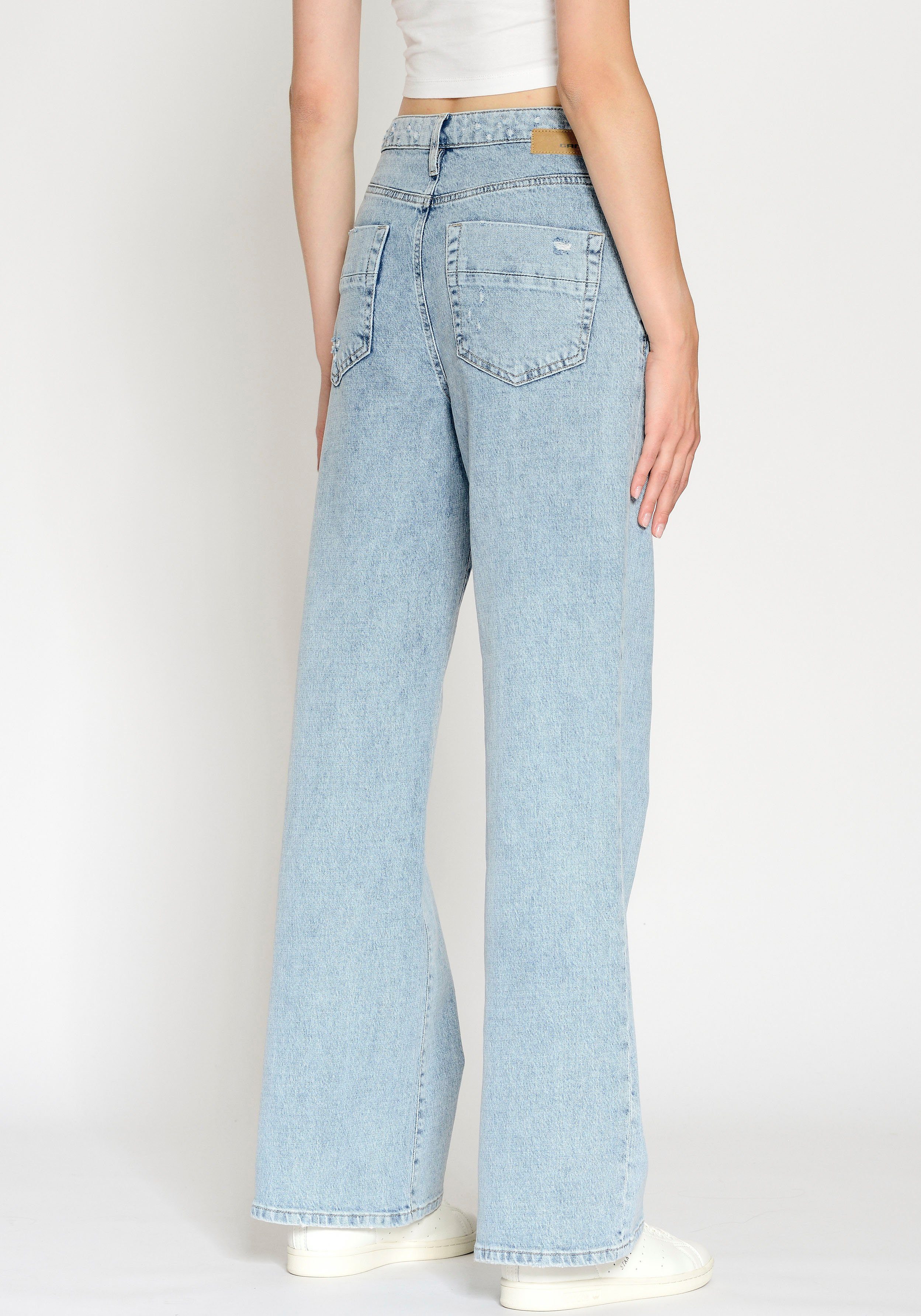 GANG Weite Jeans 94SILVIA günstig online kaufen