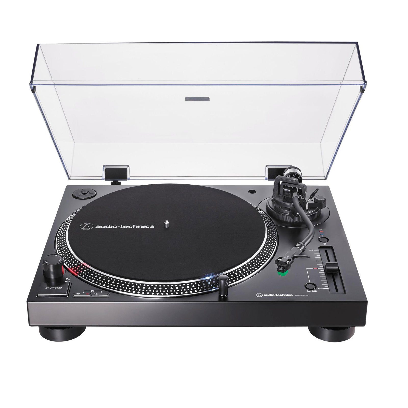 audio-technica AT-LP120XBT Plattenspieler (Direktantrieb, Antiskating, Plattendigitalisierung)