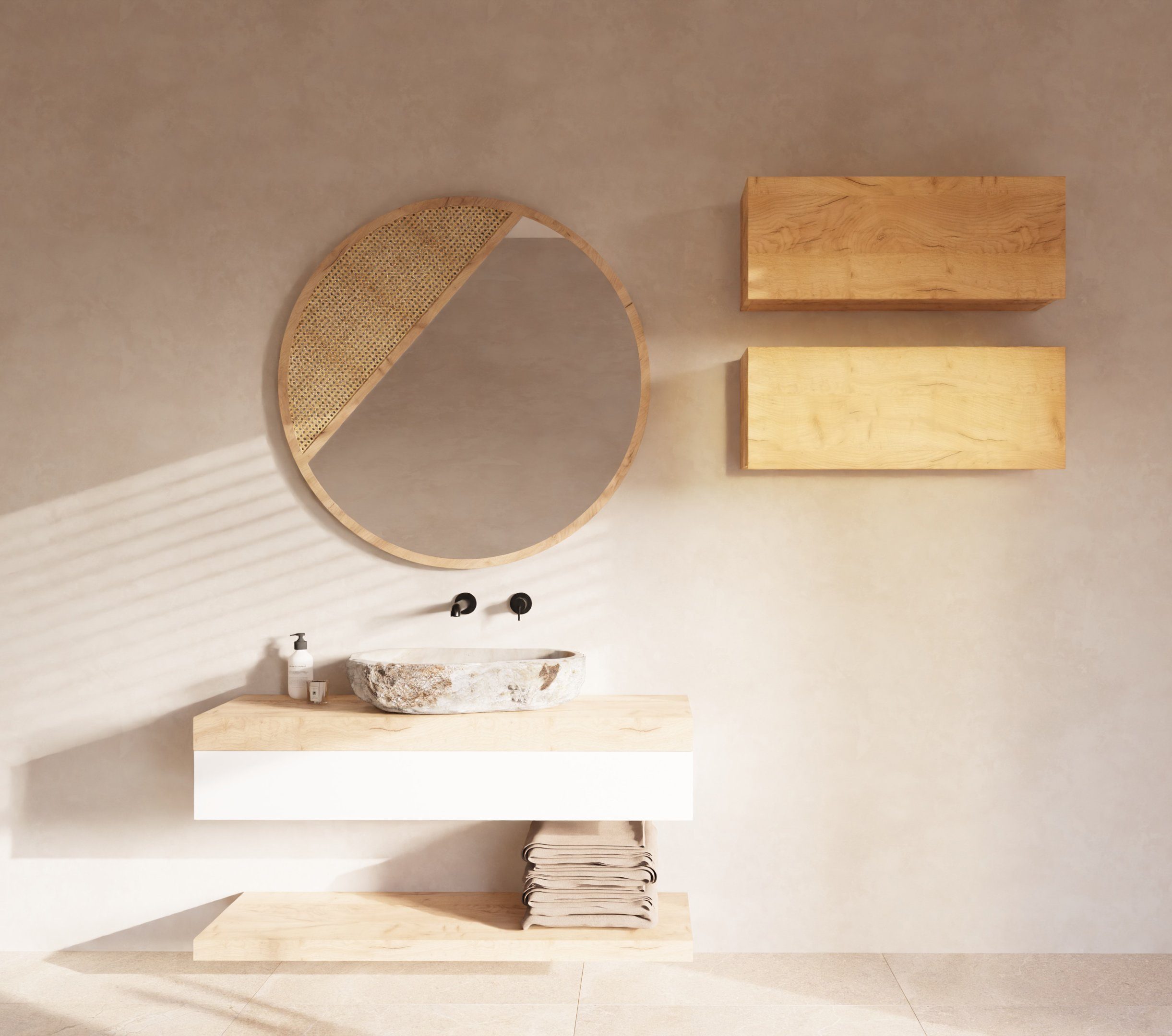 Platan Room Hängeschrank Badschrank Badezimmerschrank Hängeschrank günstig online kaufen