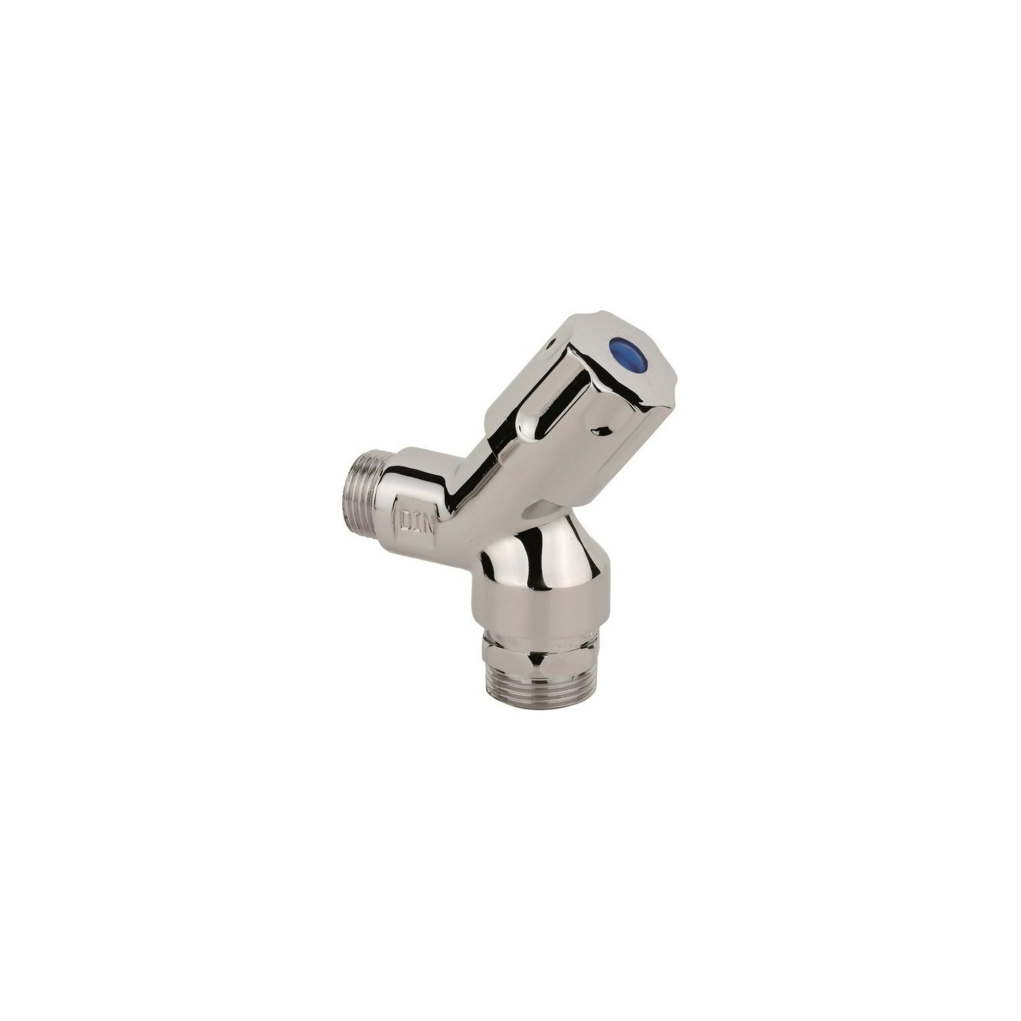 Kirchhoff Schwamm KIRCHHOFF GA-Wandventil kurz, 1/2"AG x 3/4"AG, mit Rückflussverhindere