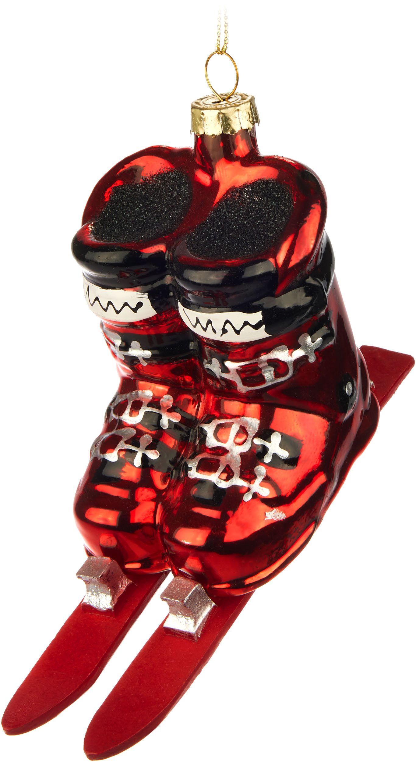 BRUBAKER Weihnachtsbaumkugel Lustige Weihnachtskugel aus Glas - Handbemalt günstig online kaufen