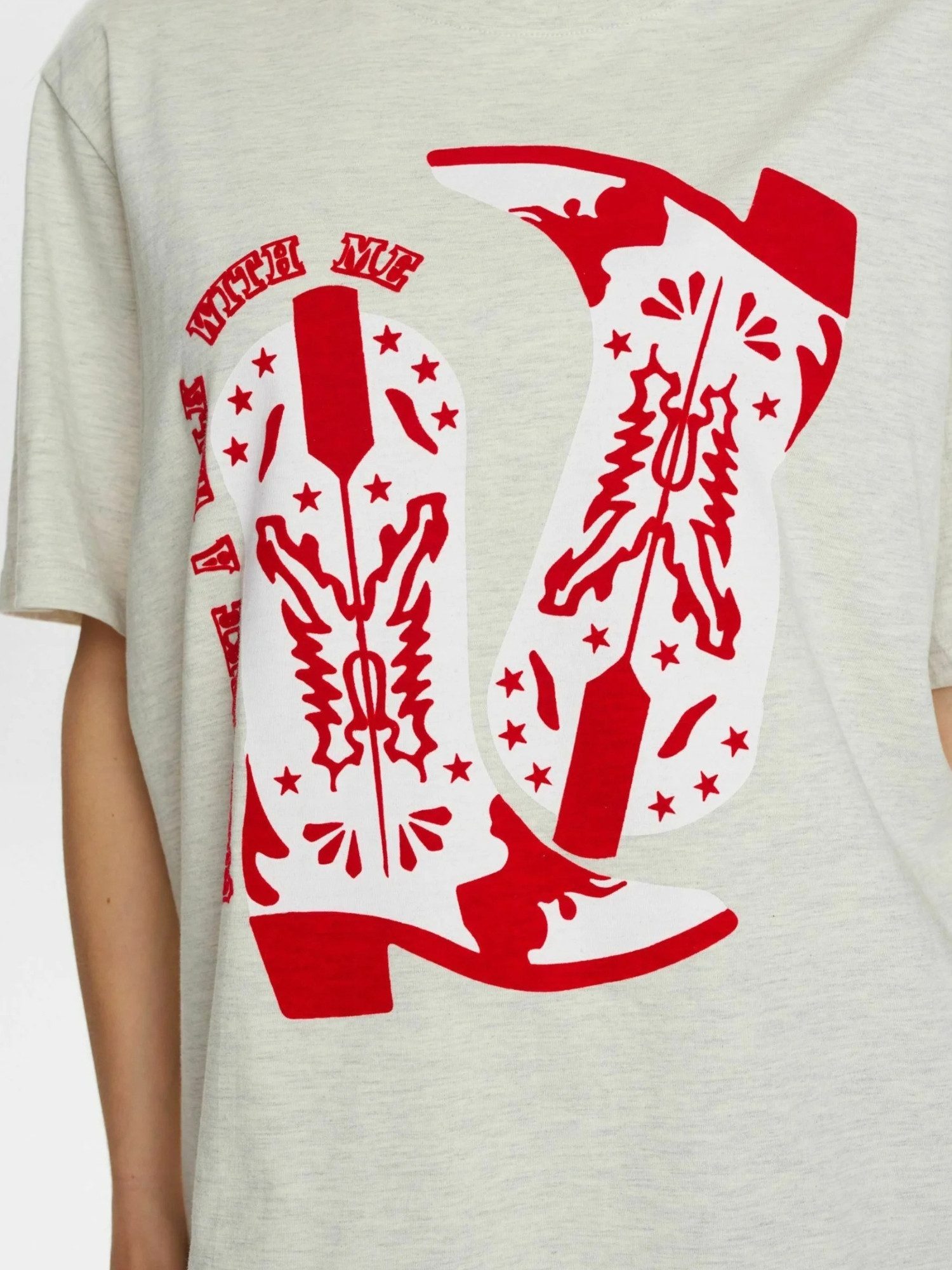 nümph Kurzarmhemd Nümph T-Shirt NUWESTERN