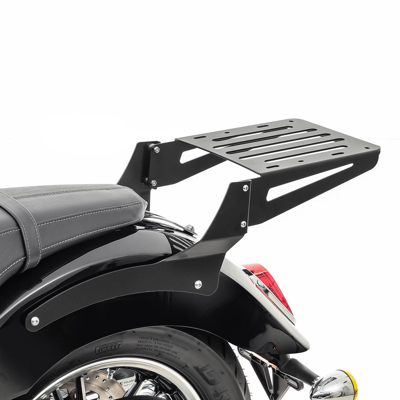 Reisetasche Gepäckträger für Indian Scout / Sixty 15-23 Gepäckbrücke # schwarz