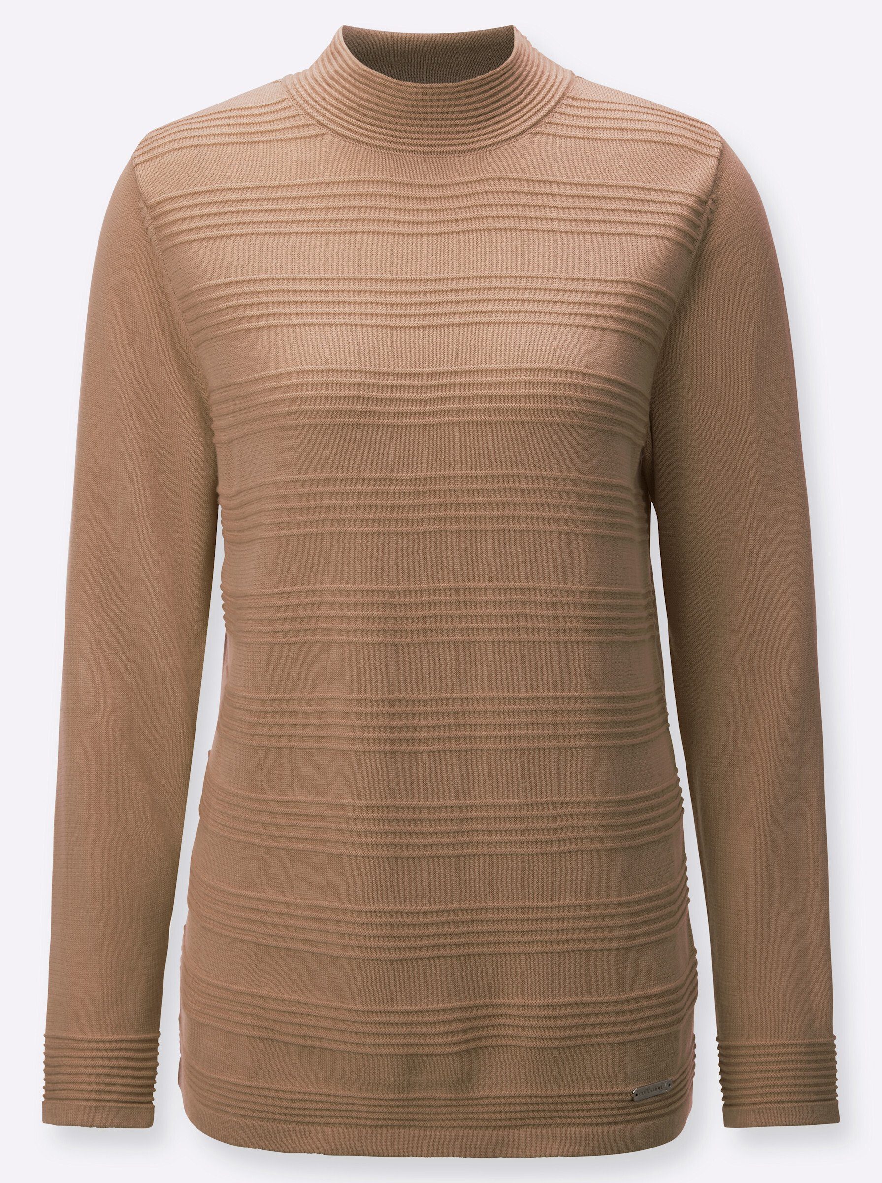 Witt Strickpullover Stehkragen-Pullover Langarm