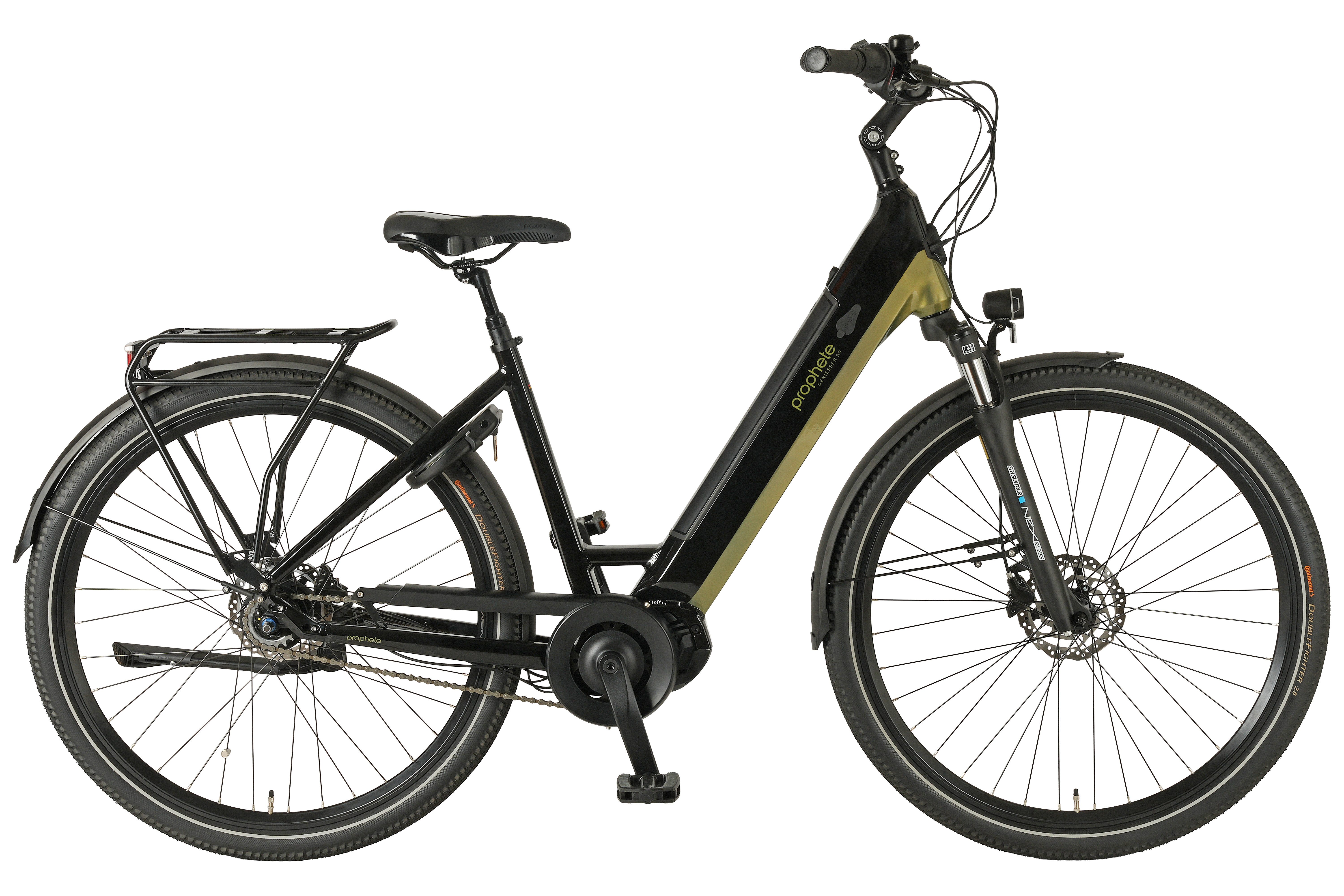 Prophete E-Bike Cityrad Geniesser 6.0, 7 Gang Shimano Nexus Schaltwerk, Nabenschaltung, Mittelmotor, 720 Wh
