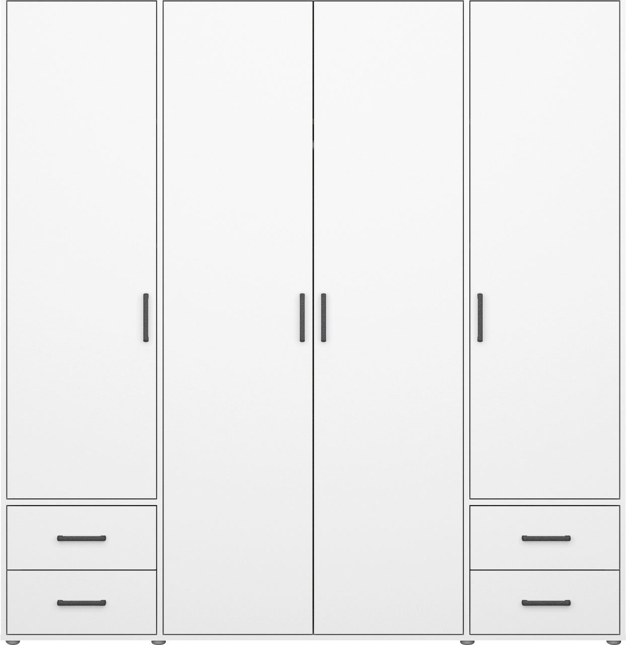 rauch Drehtürenschrank "Kleiderschrank Schrank Garderobe Wäscheschrank VOYA günstig online kaufen
