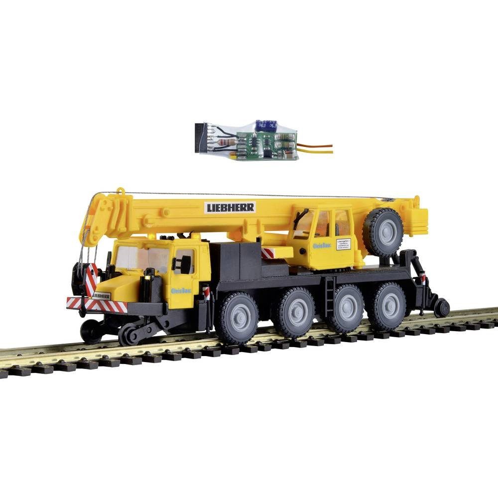 Modelleisenbahn-Straße H0 Liebherr Mobilkran LTM 1050-4 GleisBau