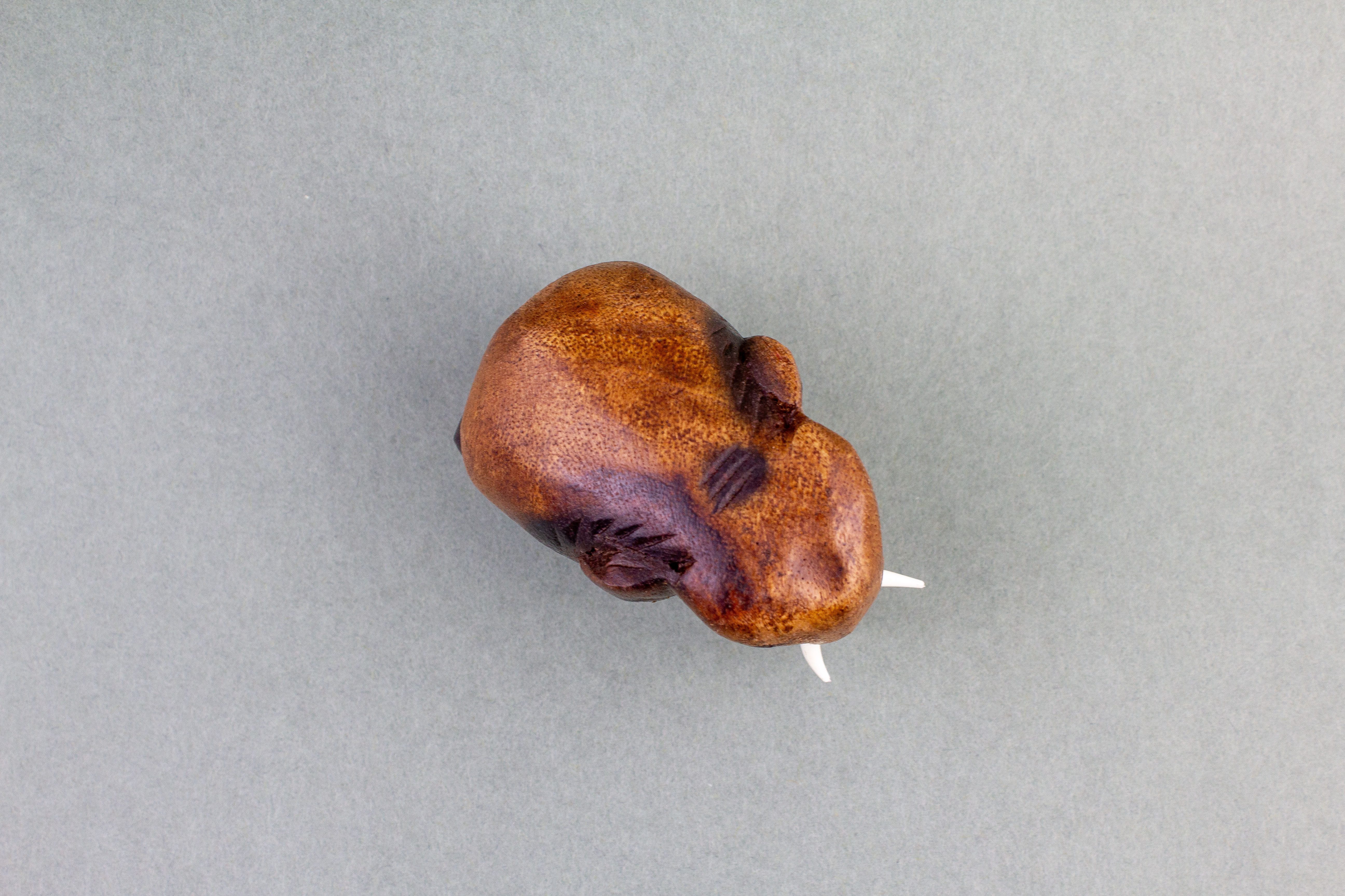 WORU Tierfigur Elefant Holzfigur laufend – Deko aus Holz, braun, 6 Größen – Bild 5 von 5