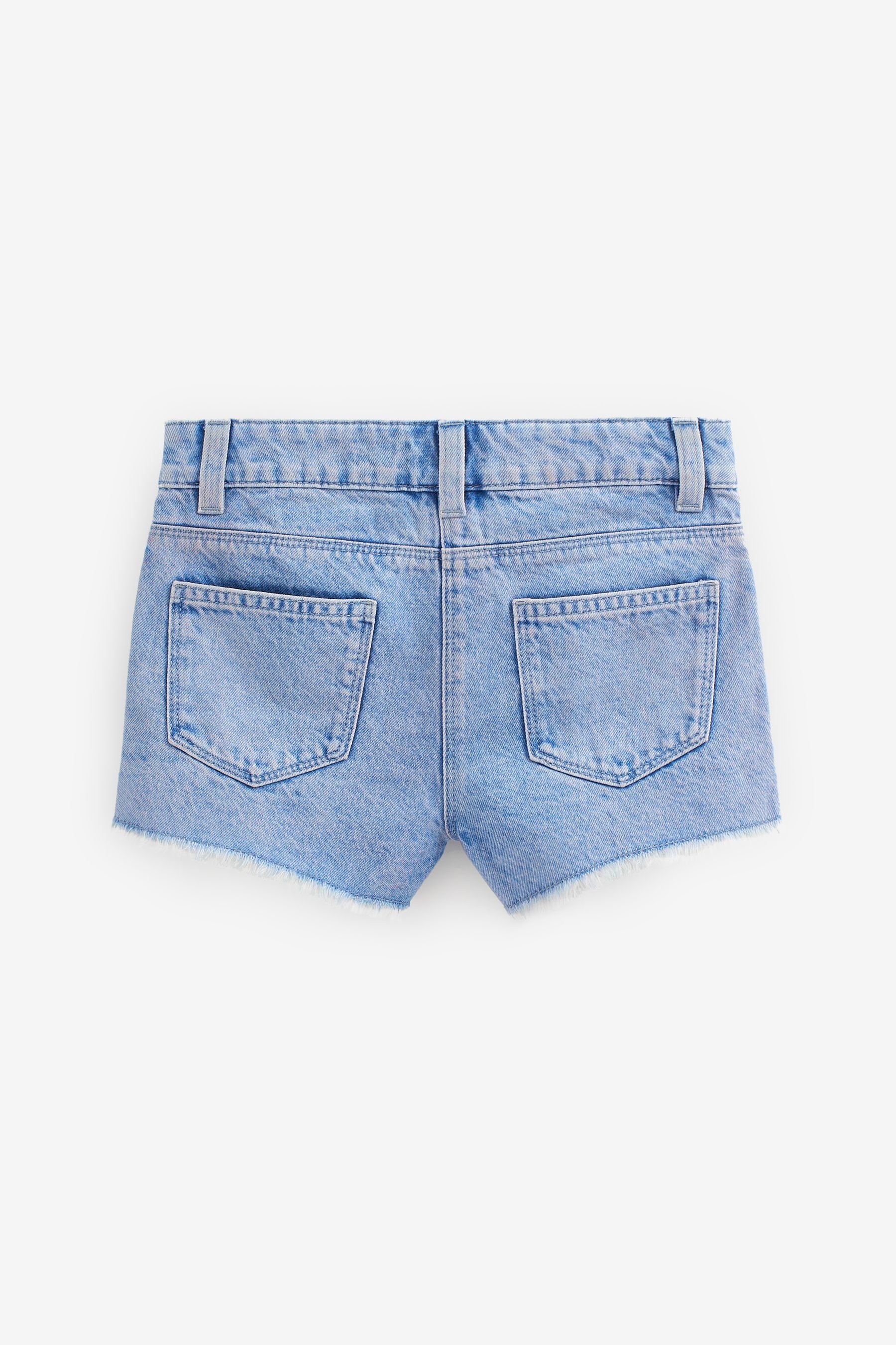 Next Jeansshorts Denim-Shorts mit ausgefranstem Saum, Regular (1-tlg)