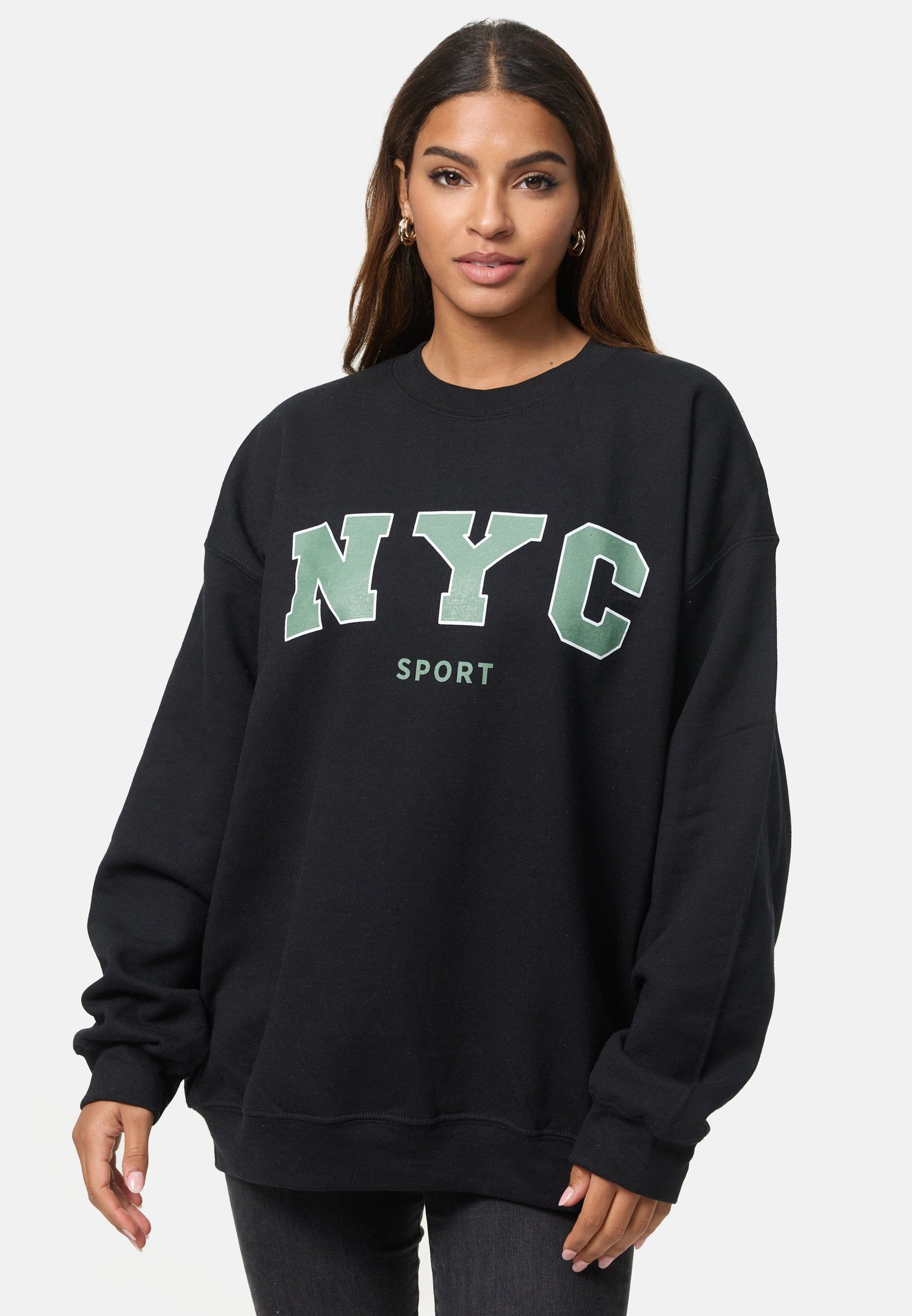 Worldclassca Longsweatshirt Worldclassca Oversized Sweatshirt NYC günstig online kaufen