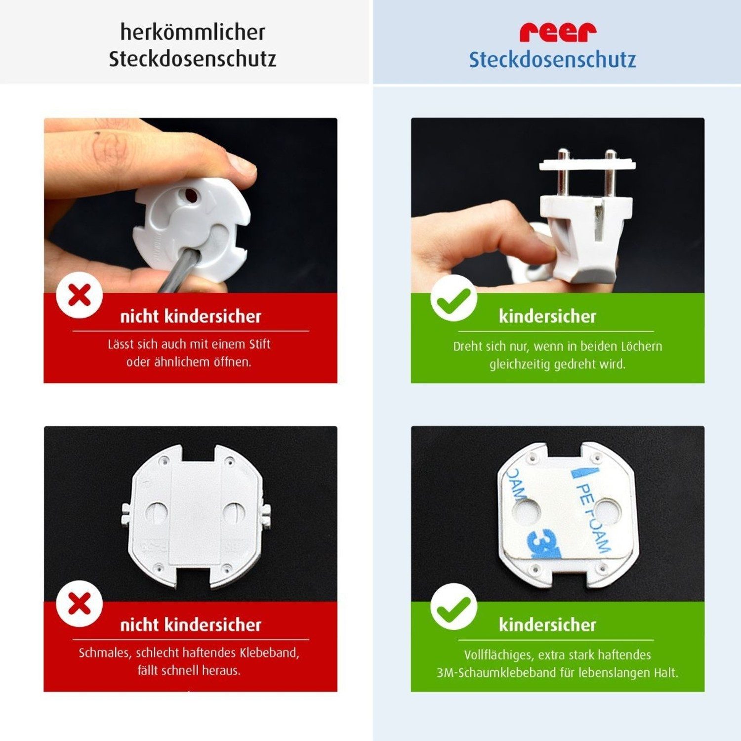 Reer Kindersicherung transparent