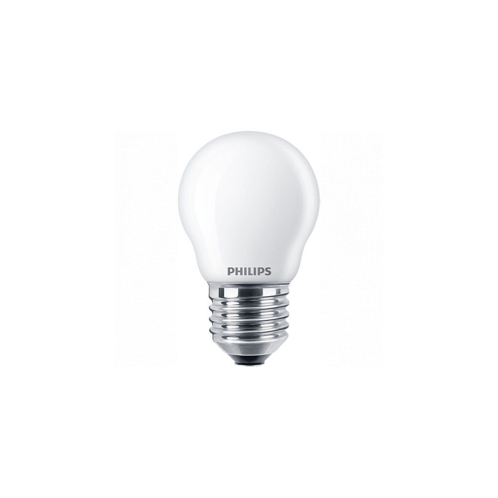 Philips LED-Leuchtmittel Philips LED E27 G45 4,5W = 40W Tropfen 230V Warmweiß 2700K DIMMBAR, E27, Warmweiß, dimmbar