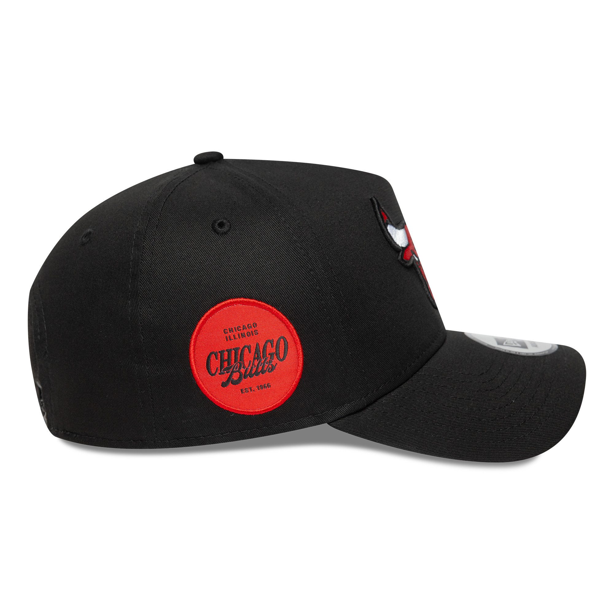New Era Snapback Cap 9FORTY E-Frame Chicago Bulls NBA Sidepatch