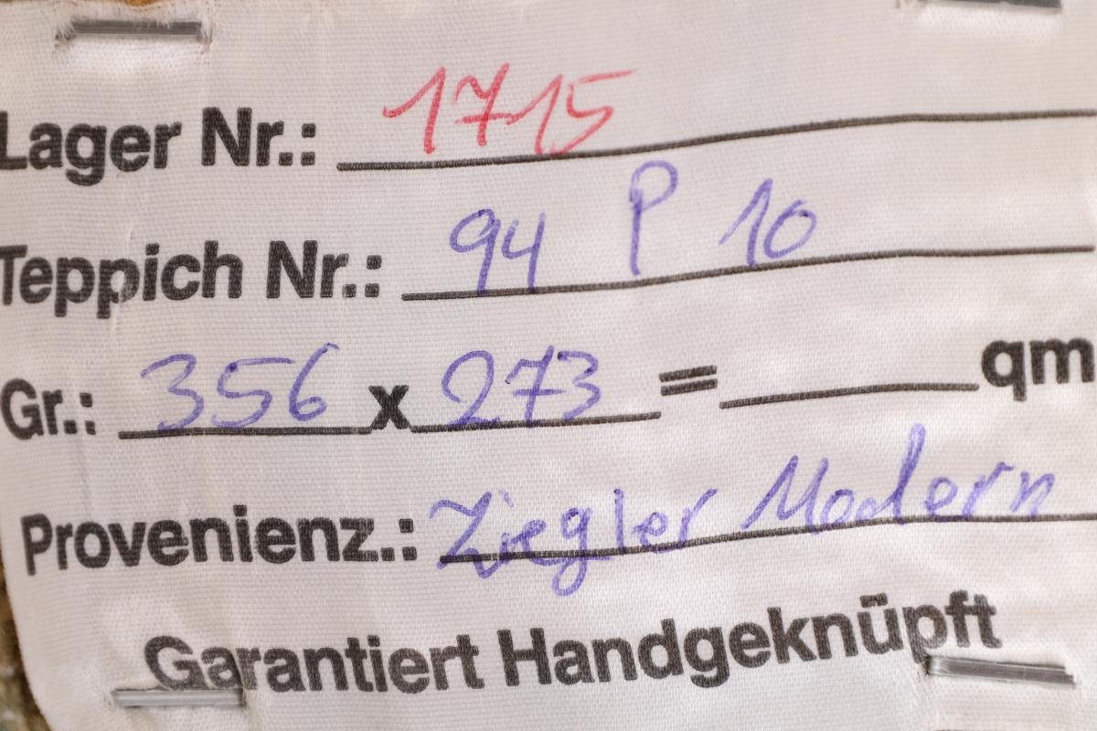 Orientteppich Ziegler Farahan Höhe: Trading, rechteckig, Handgeknüpfter Nain 6 mm 274x355 Orientteppich
