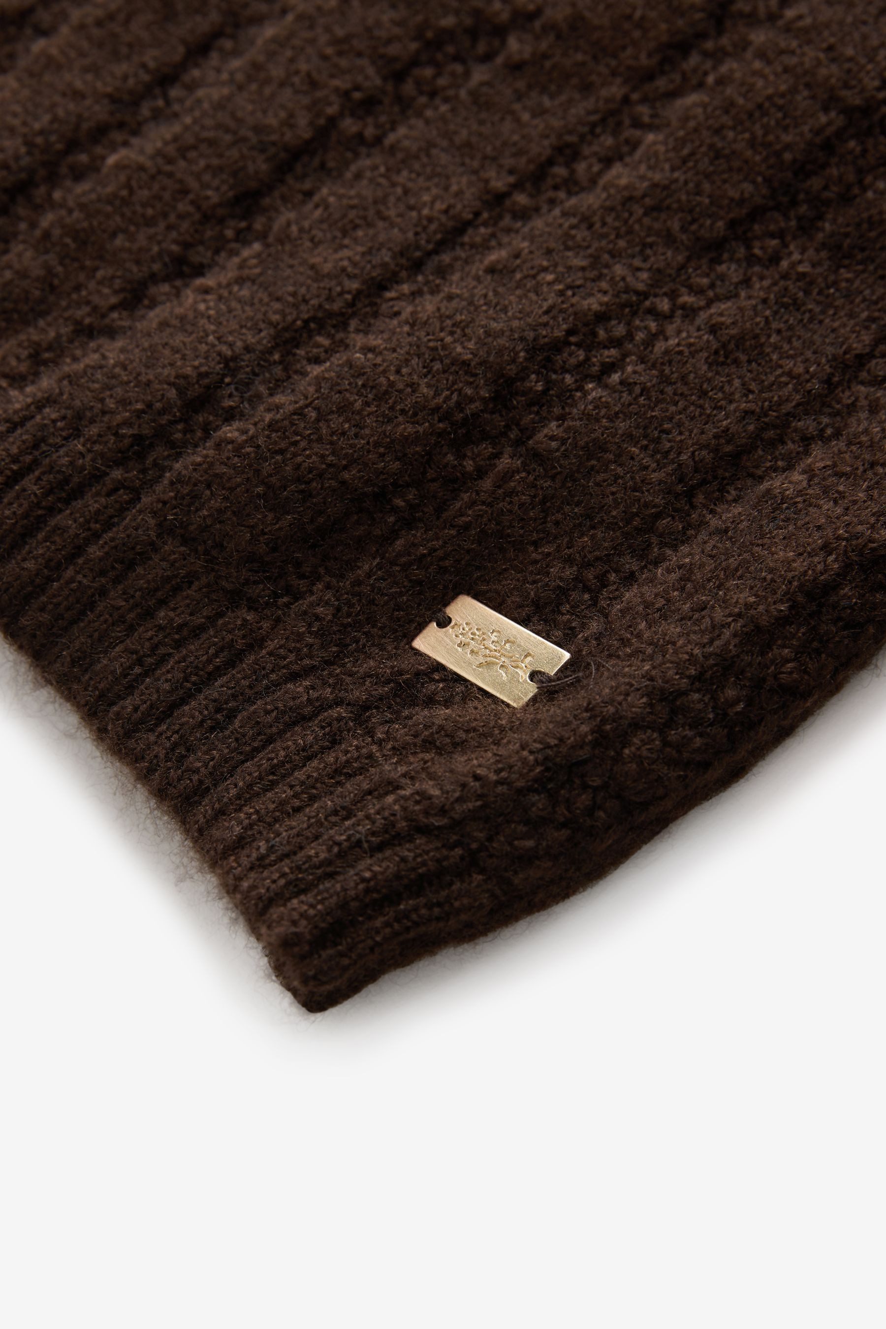 LAURA ASHLEY Midirock Laura Ashley gerader Midirock mit Strickstruktur (1-tlg)