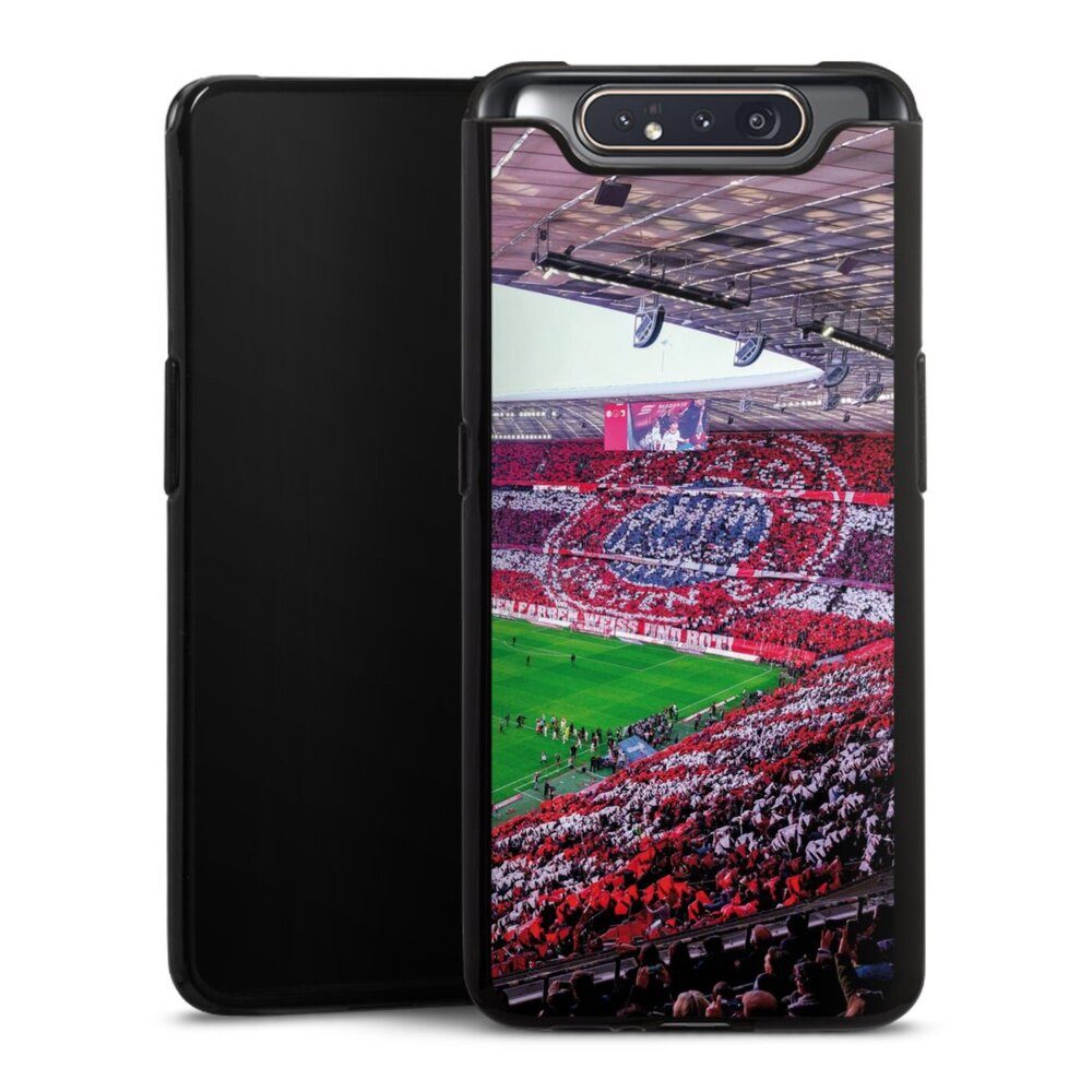 DeinDesign Handyhülle FCB Stadion FC Bayern München FCB Stadion Tribüne, Samsung Galaxy A80 Silikon Hülle Bumper Case Handy Schutzhülle