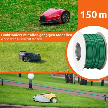 ECENCE Begrenzungs-Kabel Mähroboter kompatibel Husqvarna Begrenzungskabel, (5000 cm)