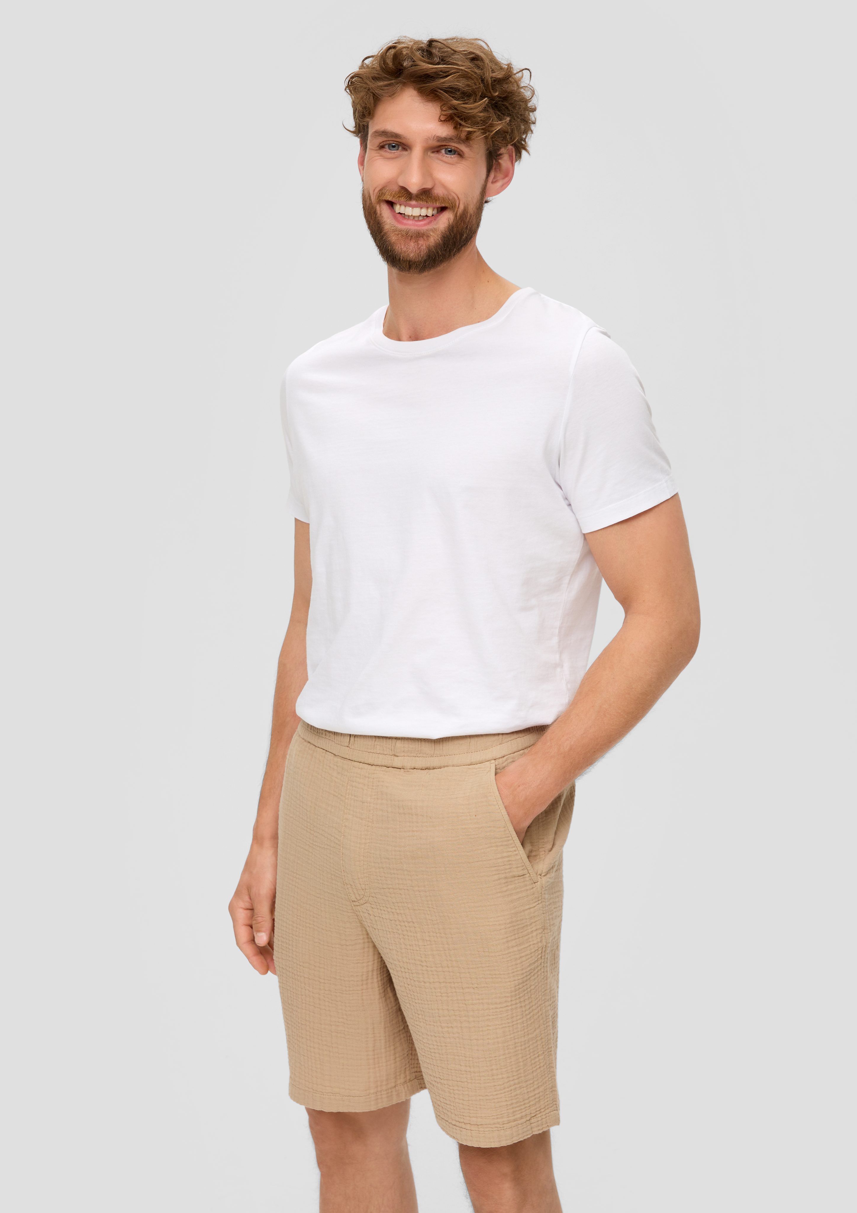 s.Oliver Bermudas Shorts aus Baumwolle im günstig online kaufen