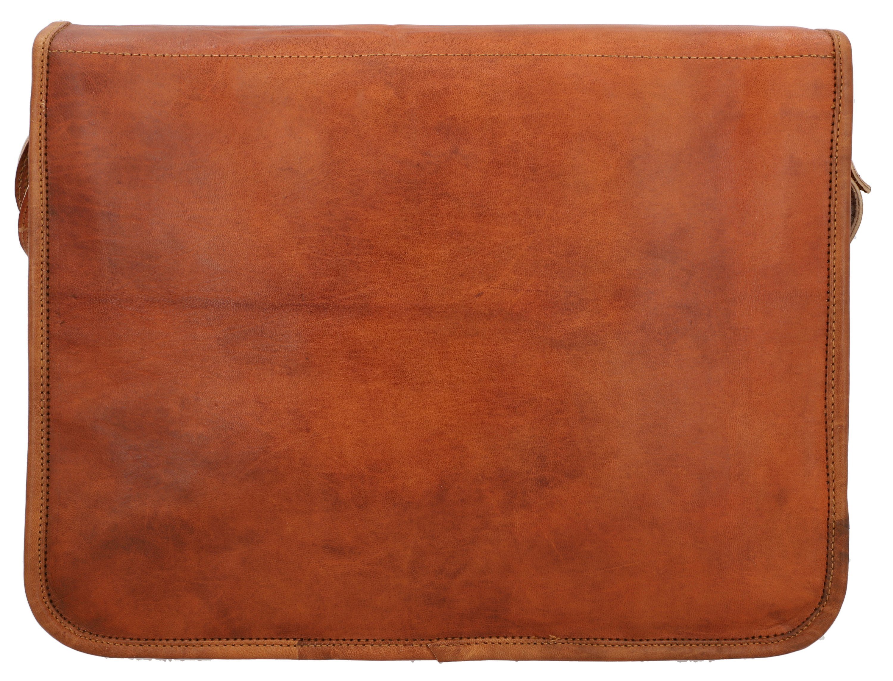 Gusti Leder Umhängetasche Gusti Leder Umhängetasche Alex 15" (1-tlg), Aktenordner