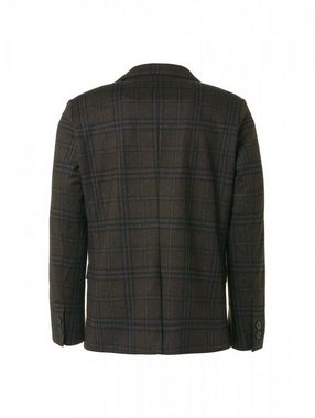 NO EXCESS Anorak Blazer Jersey Stretch Check