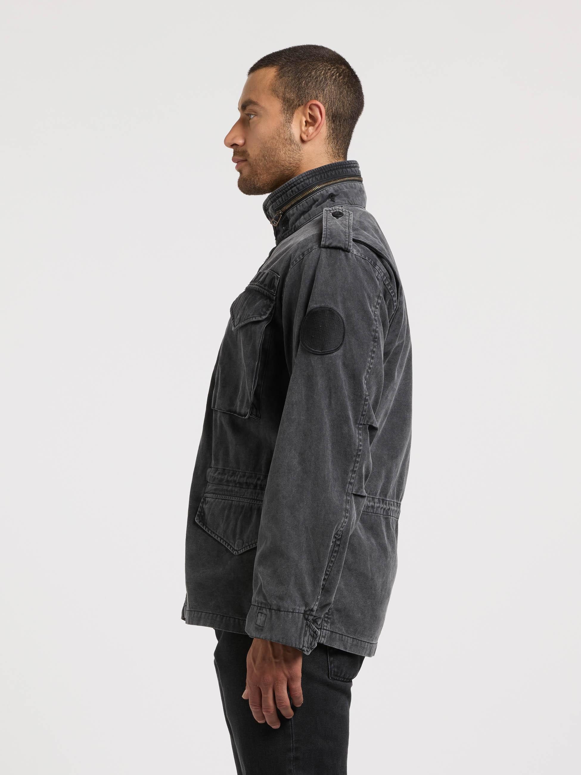 khujo Funktionsjacke Gene (1-St) Übergangsparka mit Stehkragen