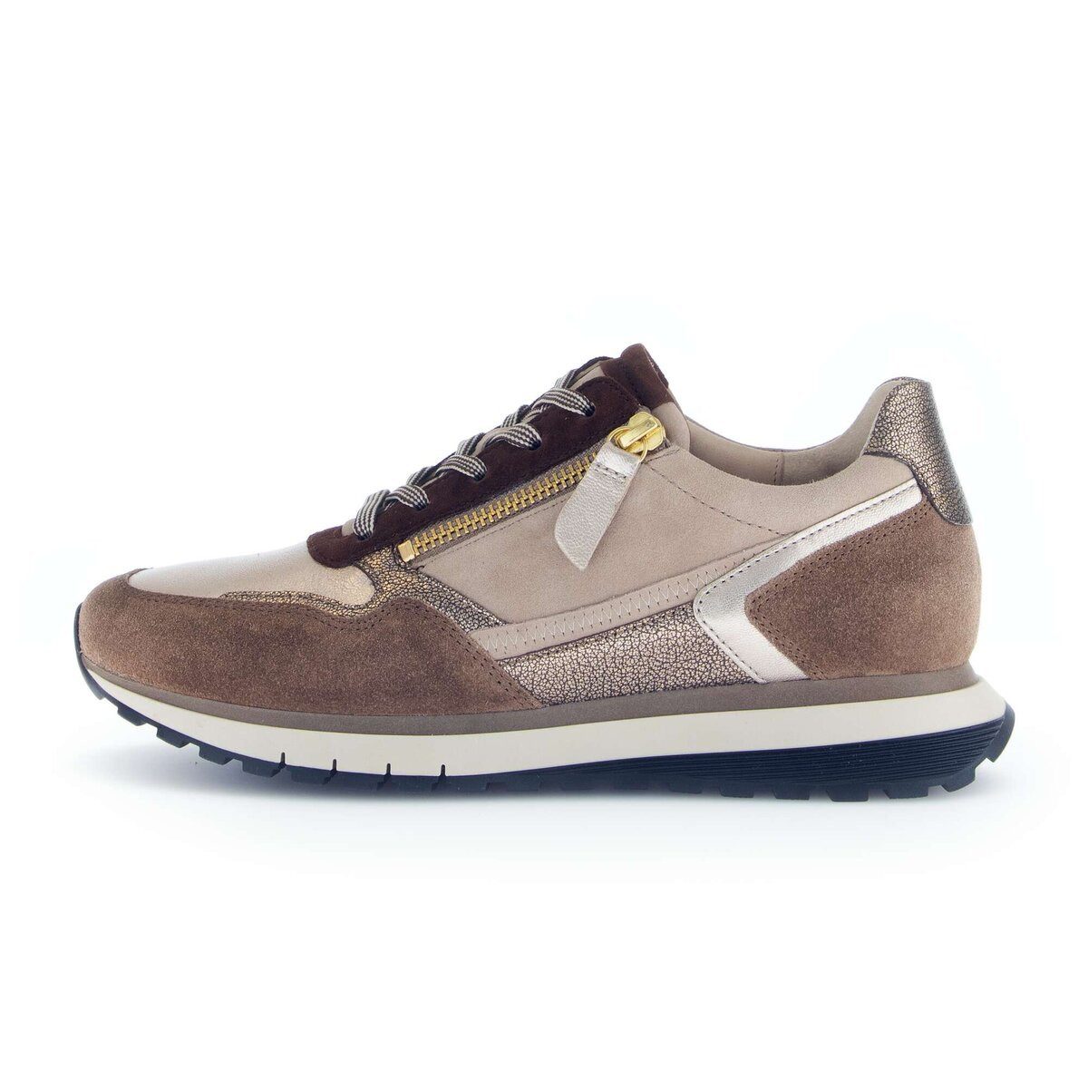 Gabor Sneaker low Materialmix Leder Sneaker günstig online kaufen