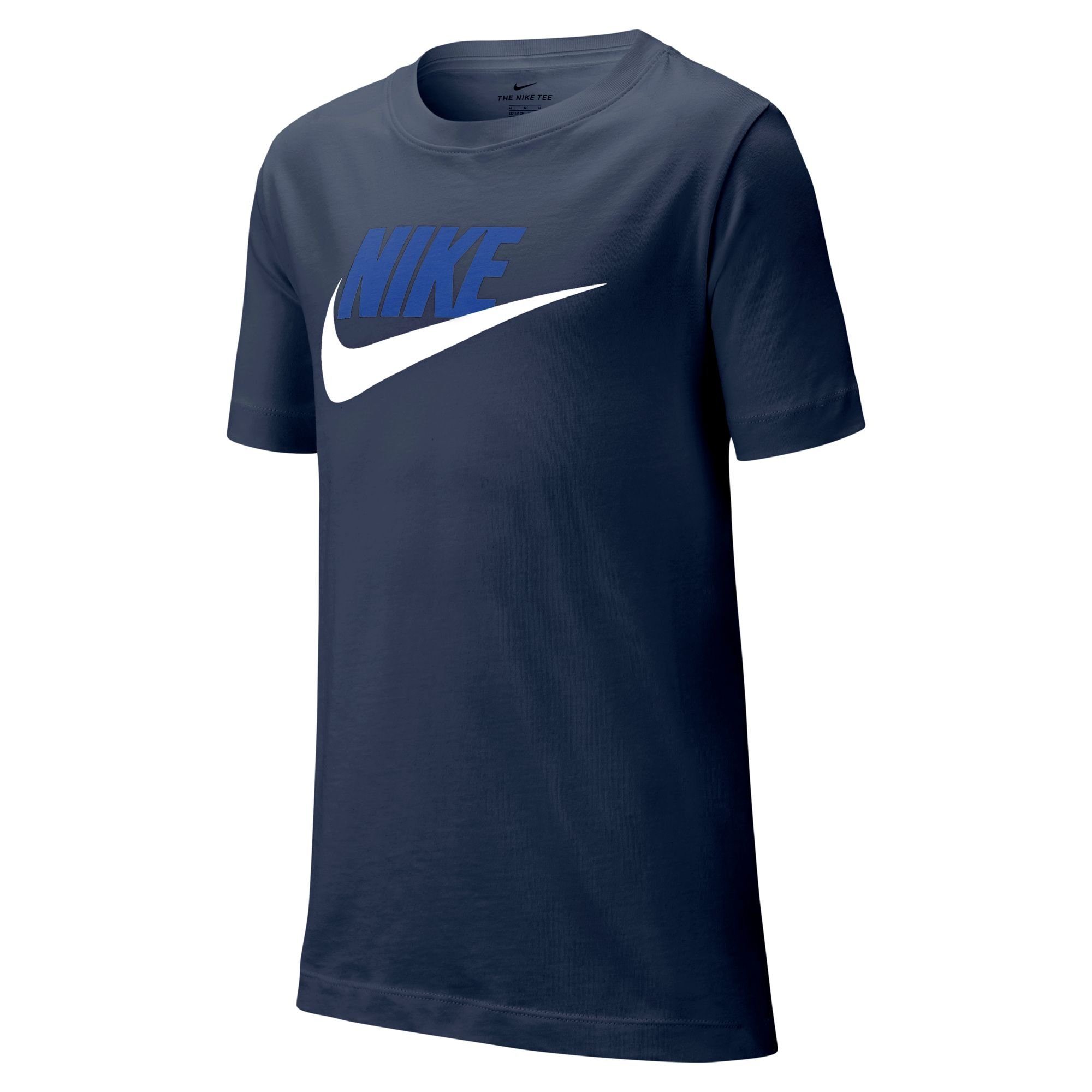 Sportswear Nike BIG T-SHIRT T-Shirt NAVY/WHITE MIDNIGHT COTTON KIDS'