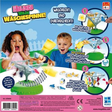 MEGABLEU Spiel, Kinderspiel Hildes wilde Wäschespinne