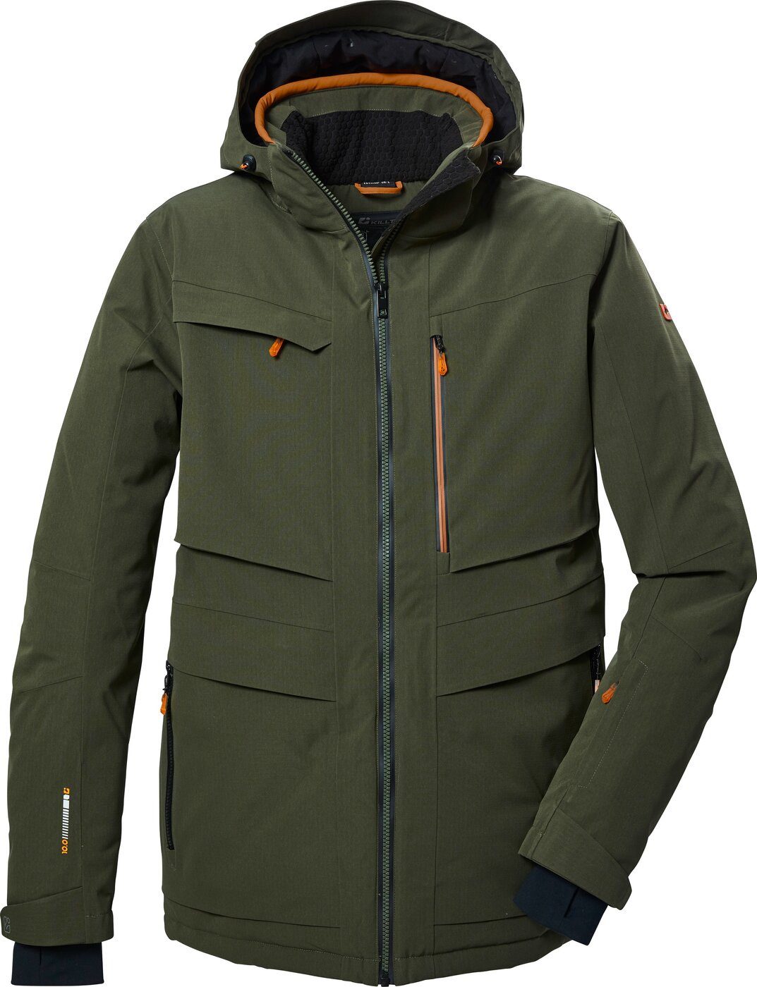 Killtec Skijacke KSW 43 MN SKI JCKT DARK MOSS killtec Herren Funktionsjacke