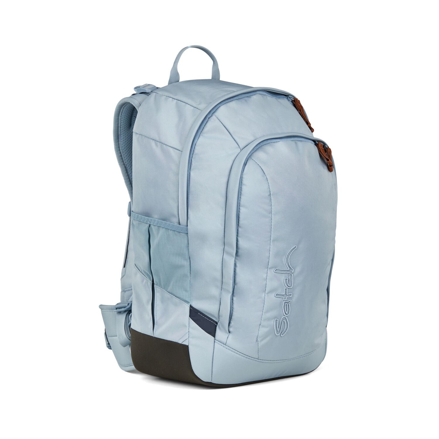 Satch Schulranzen Schulrucksack-Set AIR Nordic Ice Blue 3-teilig (3-teilig), Schulranzen, ergonomisch, Laptop-Fach, Your-Size-System – Bild 2 von 5