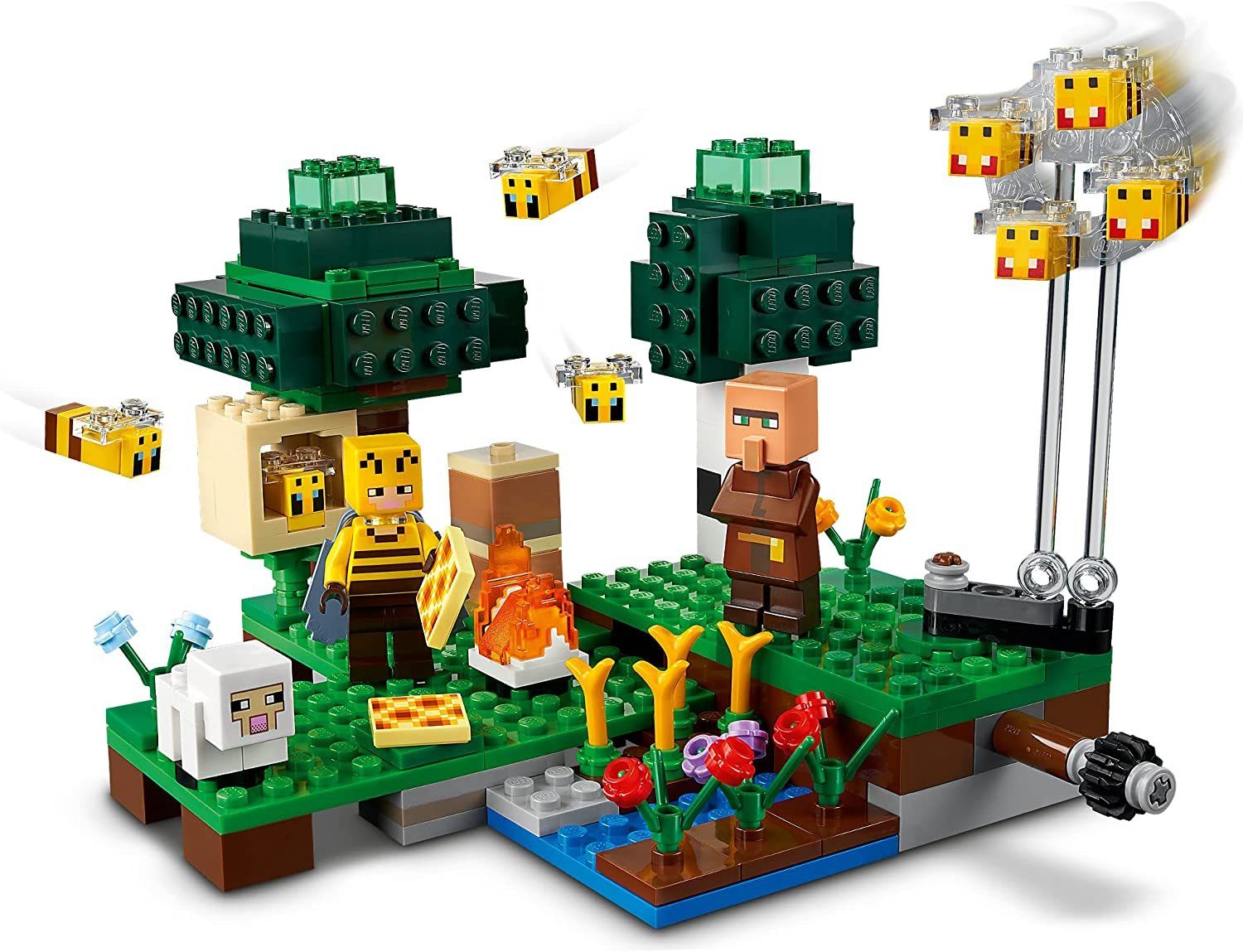 LEGO® 21165 Minecraft Die Bienenfarm Konstruktions-Spielset, (238 St) günstig online kaufen