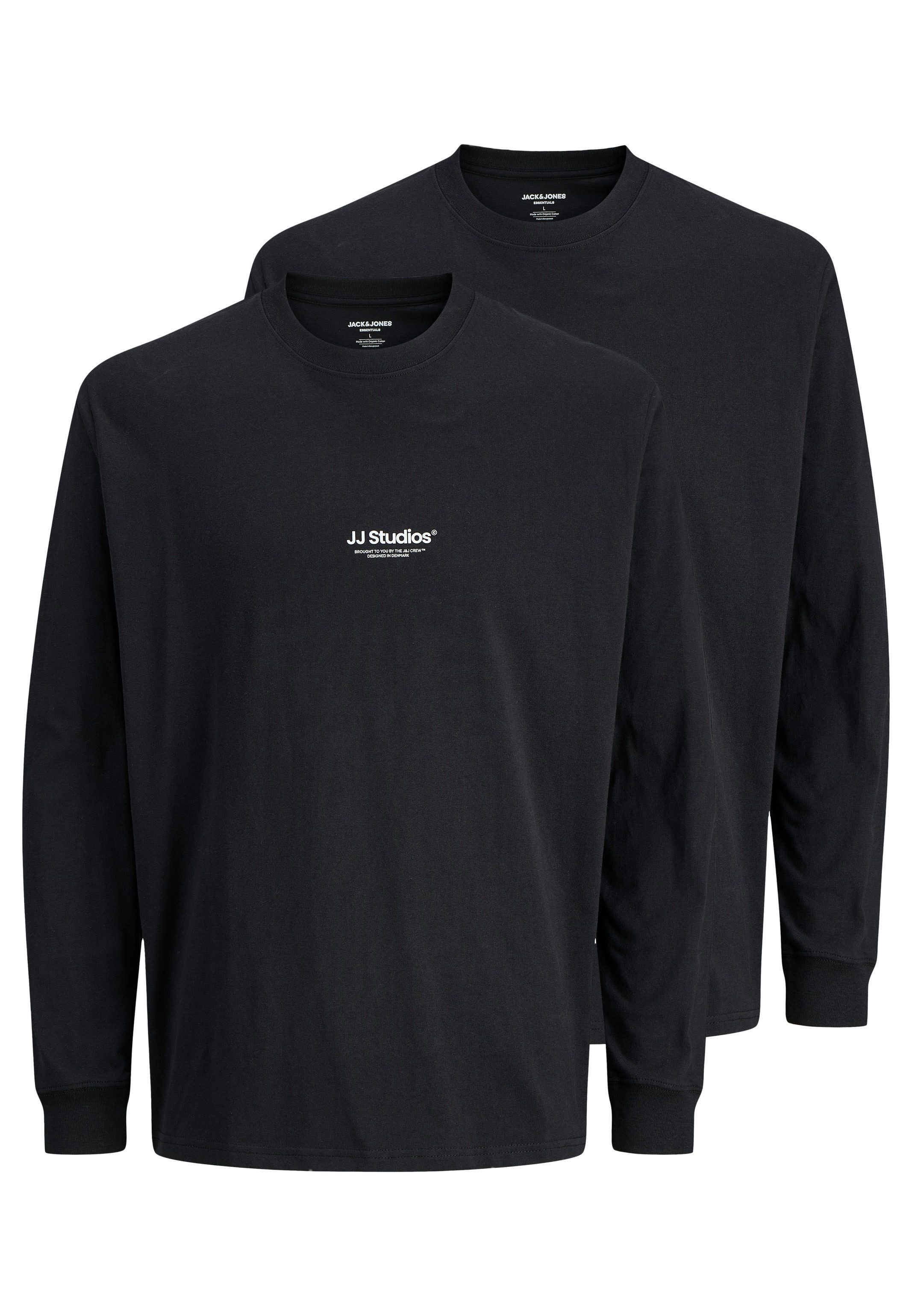 Jack & Jones Langarmshirt 2er Pack günstig online kaufen