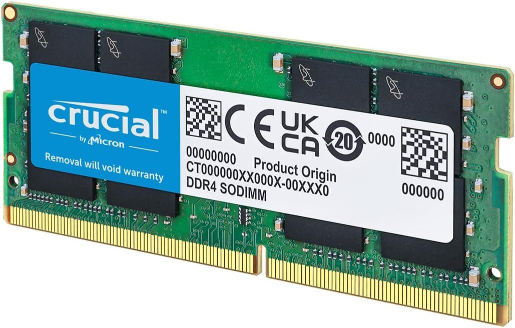 Crucial Crucial RAM 16GB DDR4 3200MHz CL22 Laptop-Arbeitsspeicher