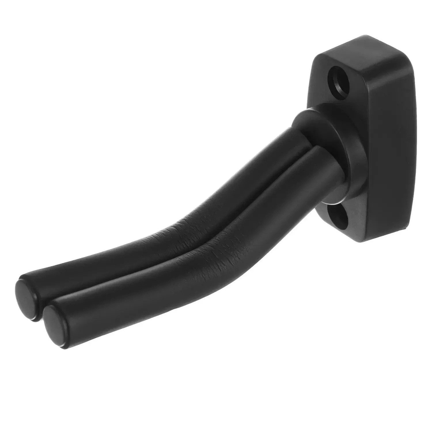 MALATEC Gitarrenständer Gitarrenständer Gitarrenhalter Wandhalterung Instrumentenhalter Set, (Instrumentenhalter verstellbar mit Schaumstoffauflage für die Wand, Gitarrenhalter zur Wandmontage inklusive komplettem Montagematerial), Robuste Metall Wandhalterung bis 10kg Tragkraft für E-Gitarre Bass