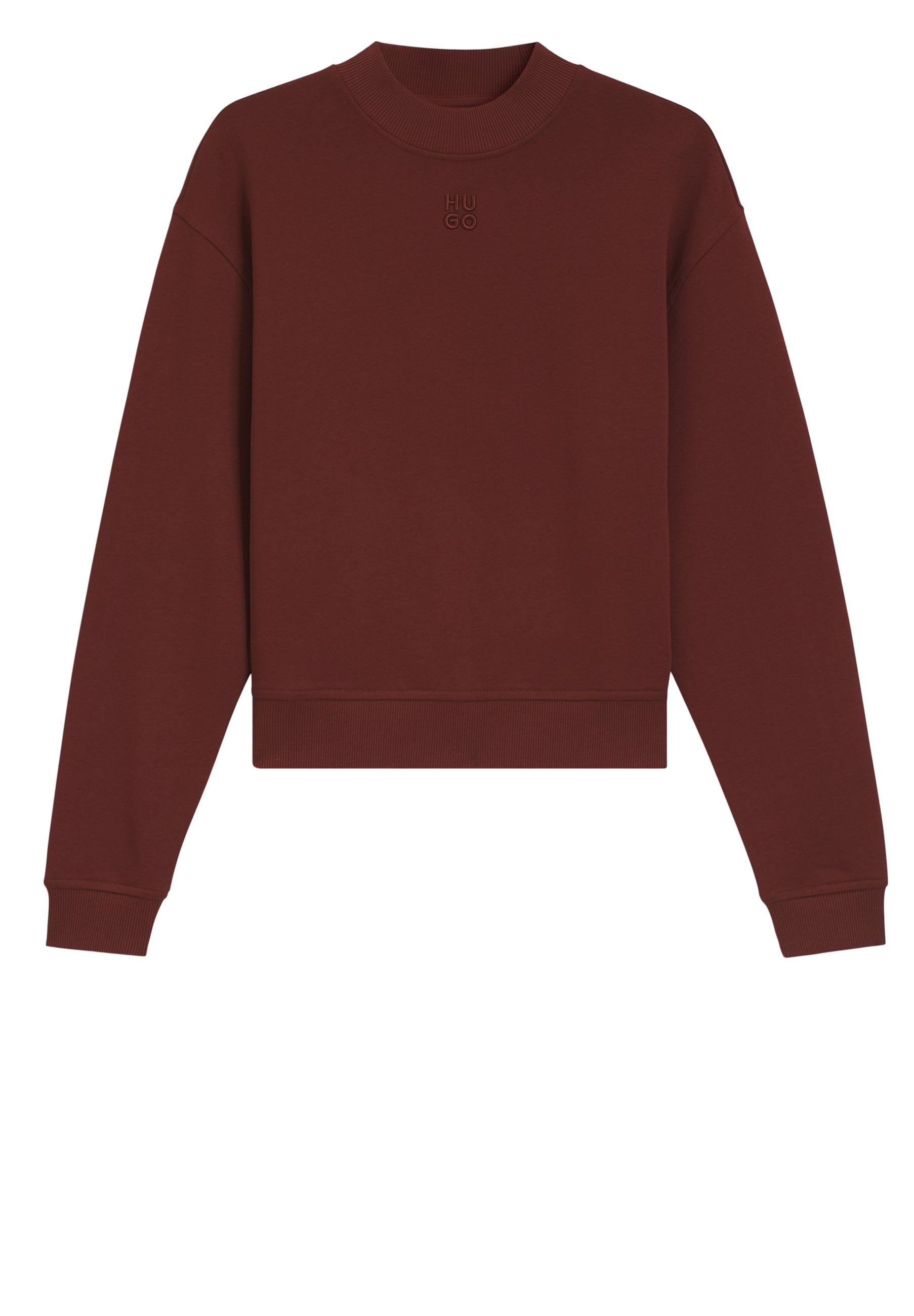 HUGO Sweatshirt Daxandria mit Stack-Logo-Stickerei (1-tlg)