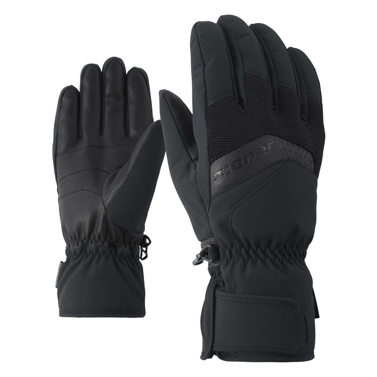 Ziener Skihandschuhe Gabino-z Glove man Extra warme, wind- und wasserabweisende Herrenhandschuhe mit weichem
