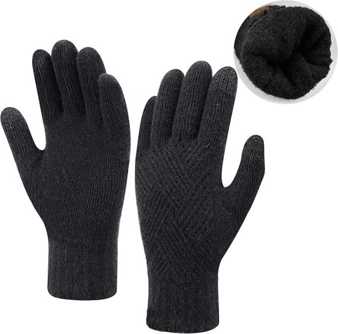Coonoor Strickhandschuhe Handschuhe Winterhandschuhe Rippstrick Strickhands günstig online kaufen