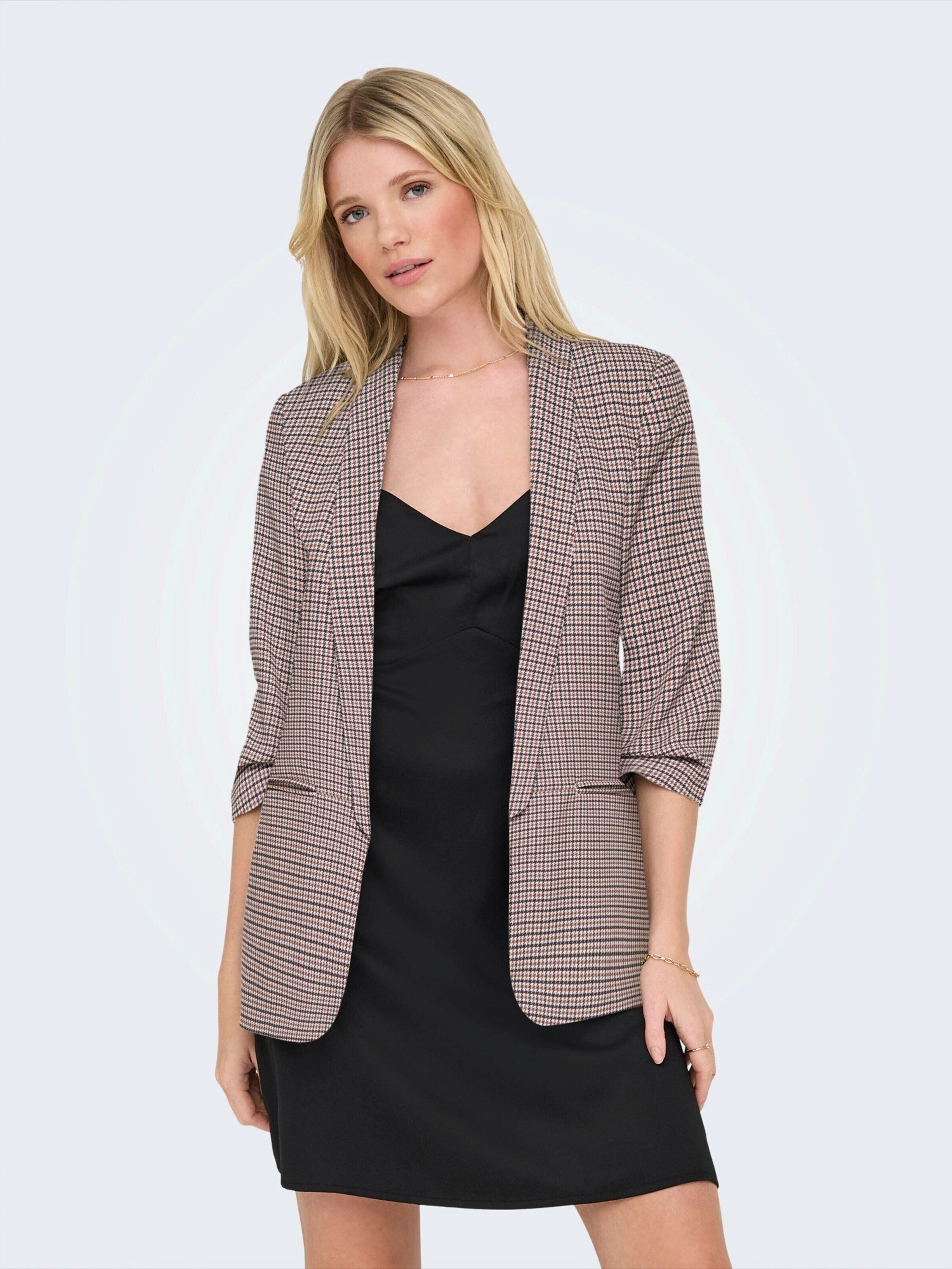 ONLY Kurzblazer ONLELLY (1-tlg) Falten