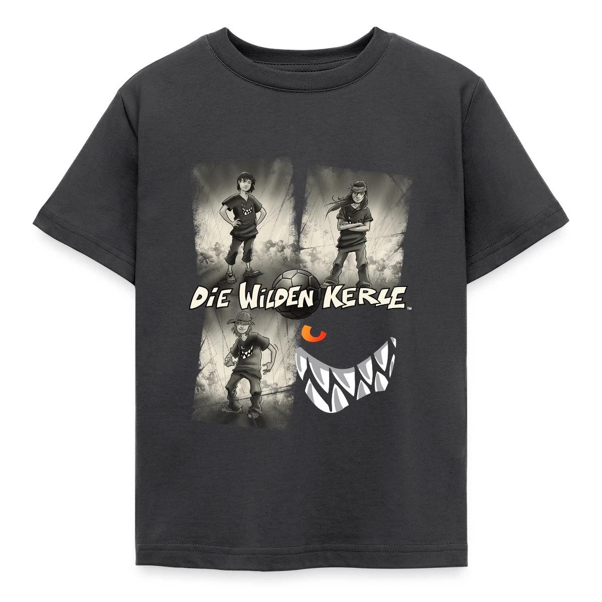 T-Shirt Die Wilden Kerle Quartett Vintage Kinder T-Shirt