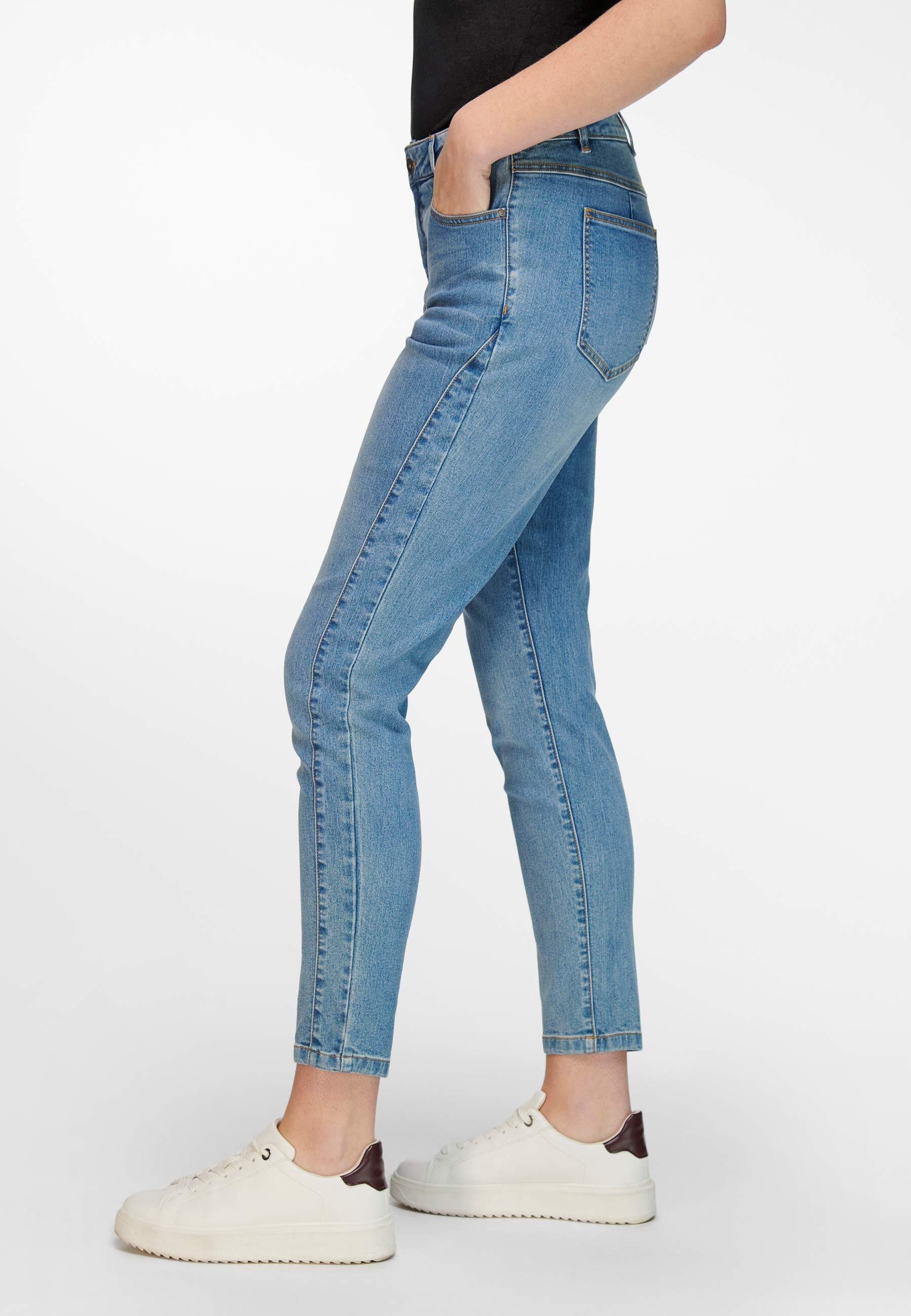 cotton Aura Slim-fit-Jeans Anna