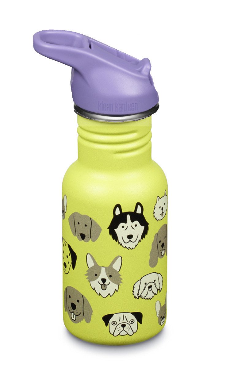 Klean Kanteen Trinkflasche Edelstahl Kindertrinkflasche, Flip Sport, 355ml