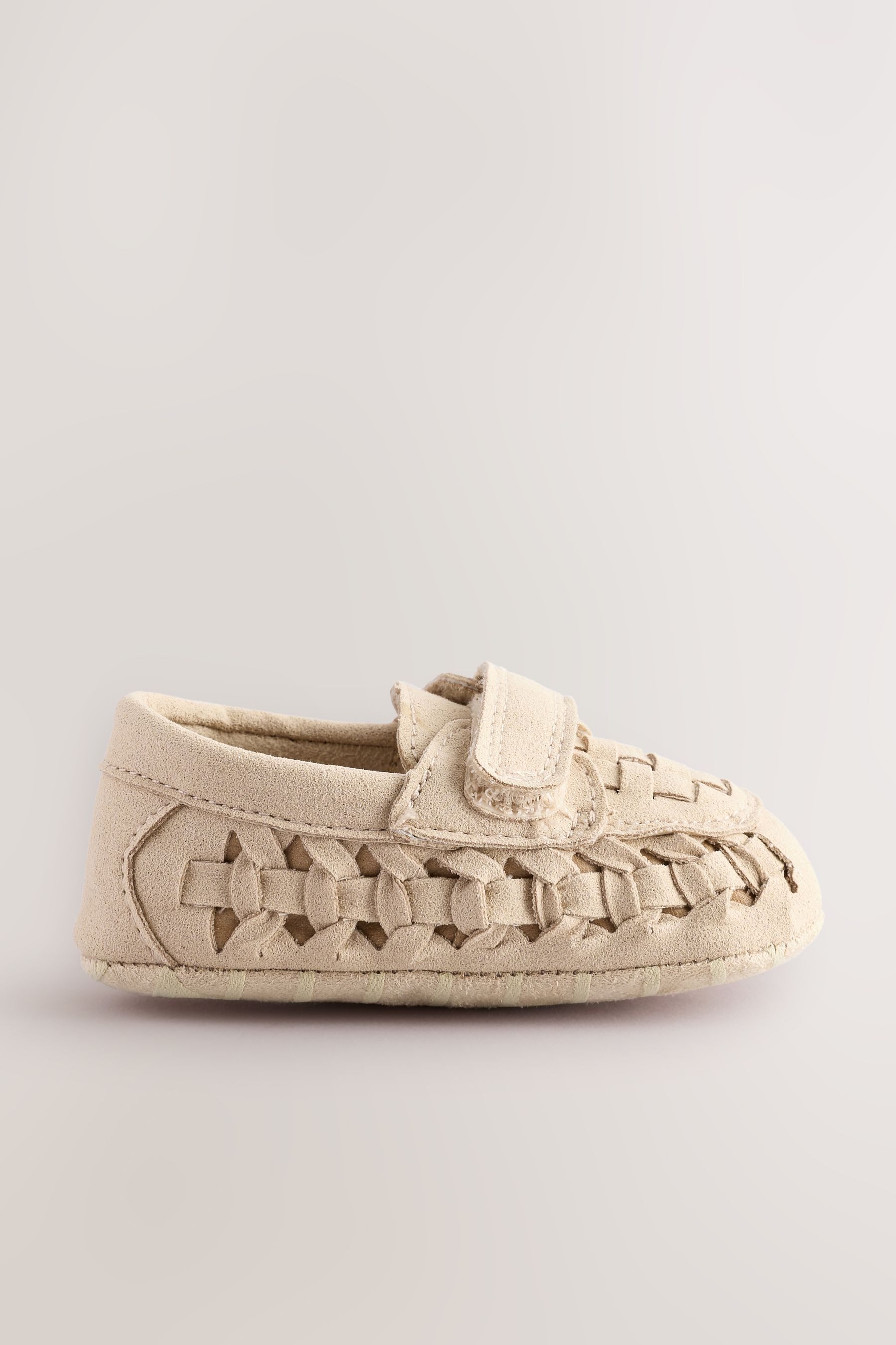Next Baby Loafer aus Webmaterial mit Klettverschluss Loafer