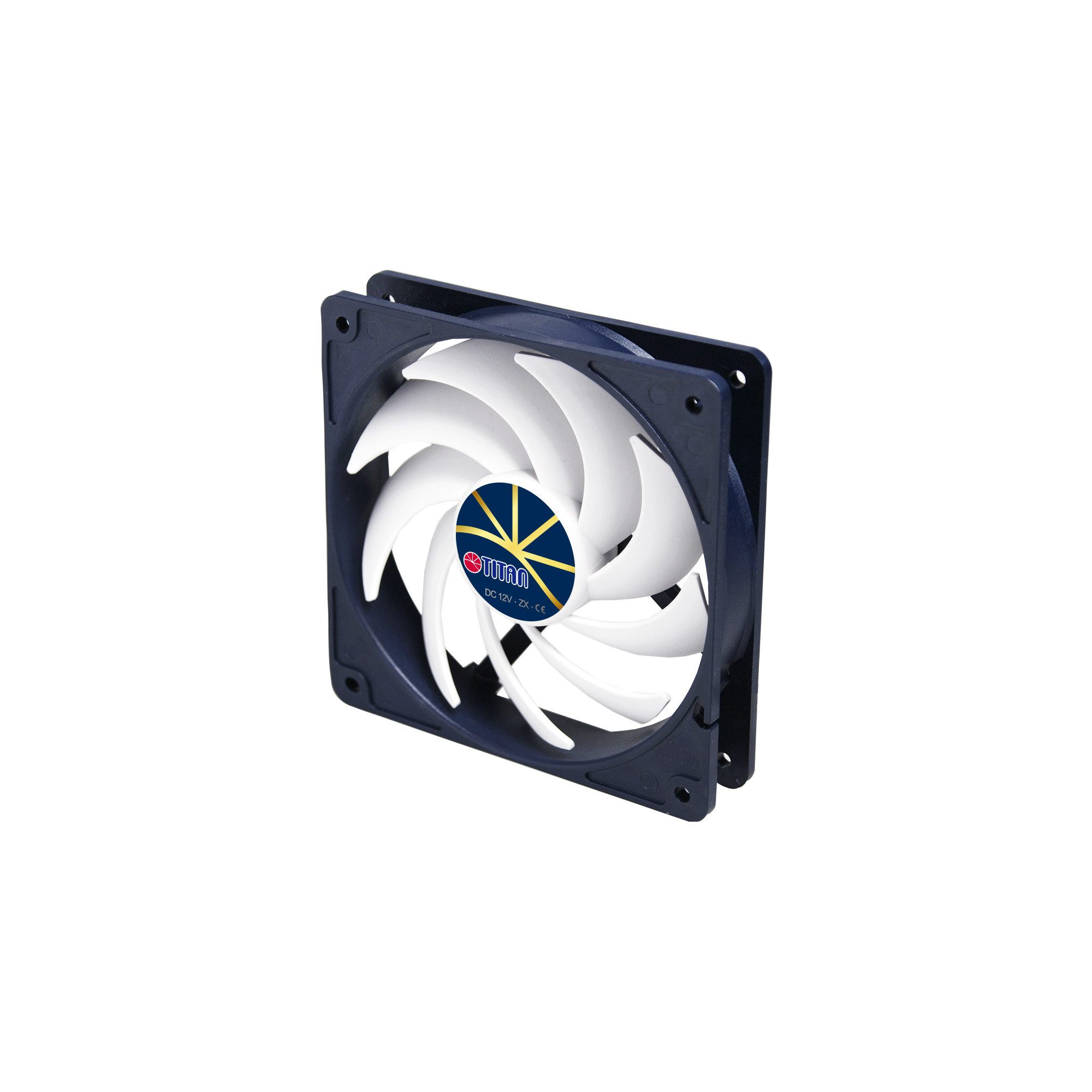 TITAN® Lüftungsschieber TFD-12025H12ZP/KE(RB) Lüfter 120x120x25mm, Extreme