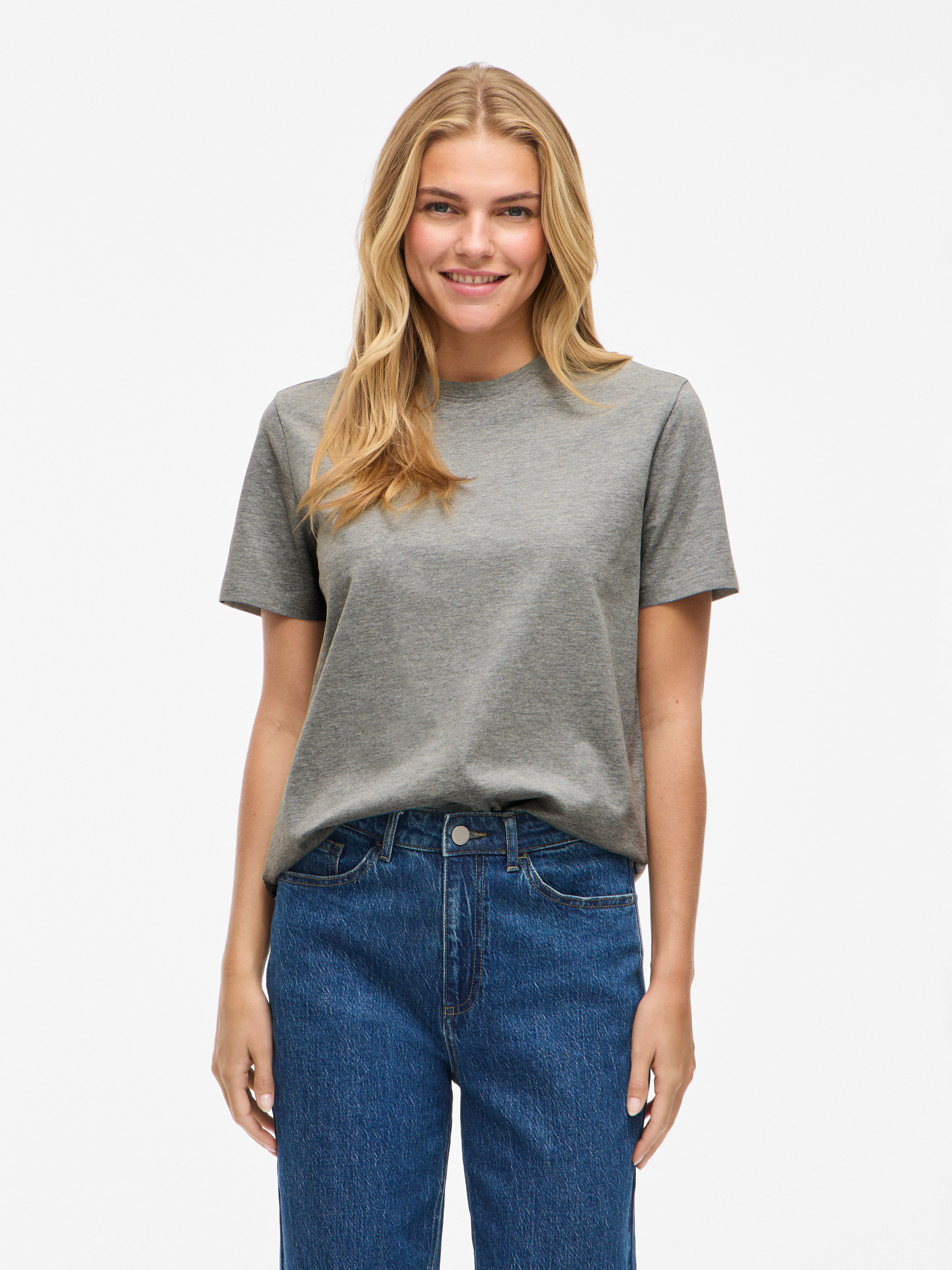 Vila Kurzarmshirt VINORA S/S T-SHIRT - günstig online kaufen