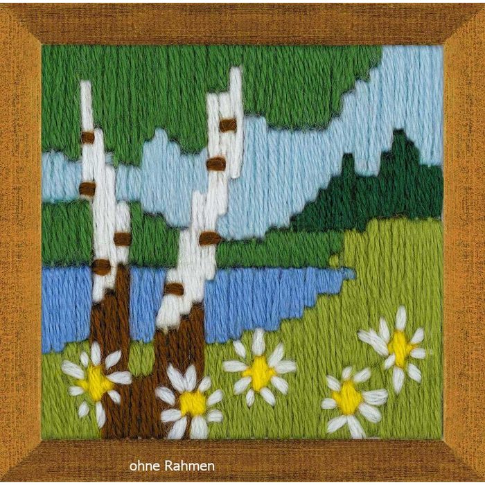 Riolis Kreativset Riolis Kreuzstich-Set "Waldsee" Zählmuster (embroidery kit)