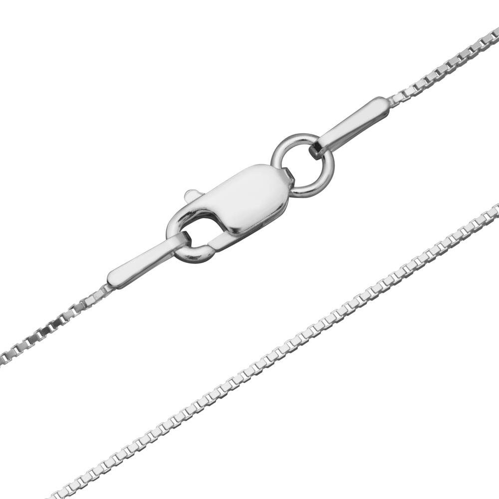 Unique Silberkette Venezianerkette breit - - Silber Länge Etui inkl. VC0006 wählbar 0,6mm