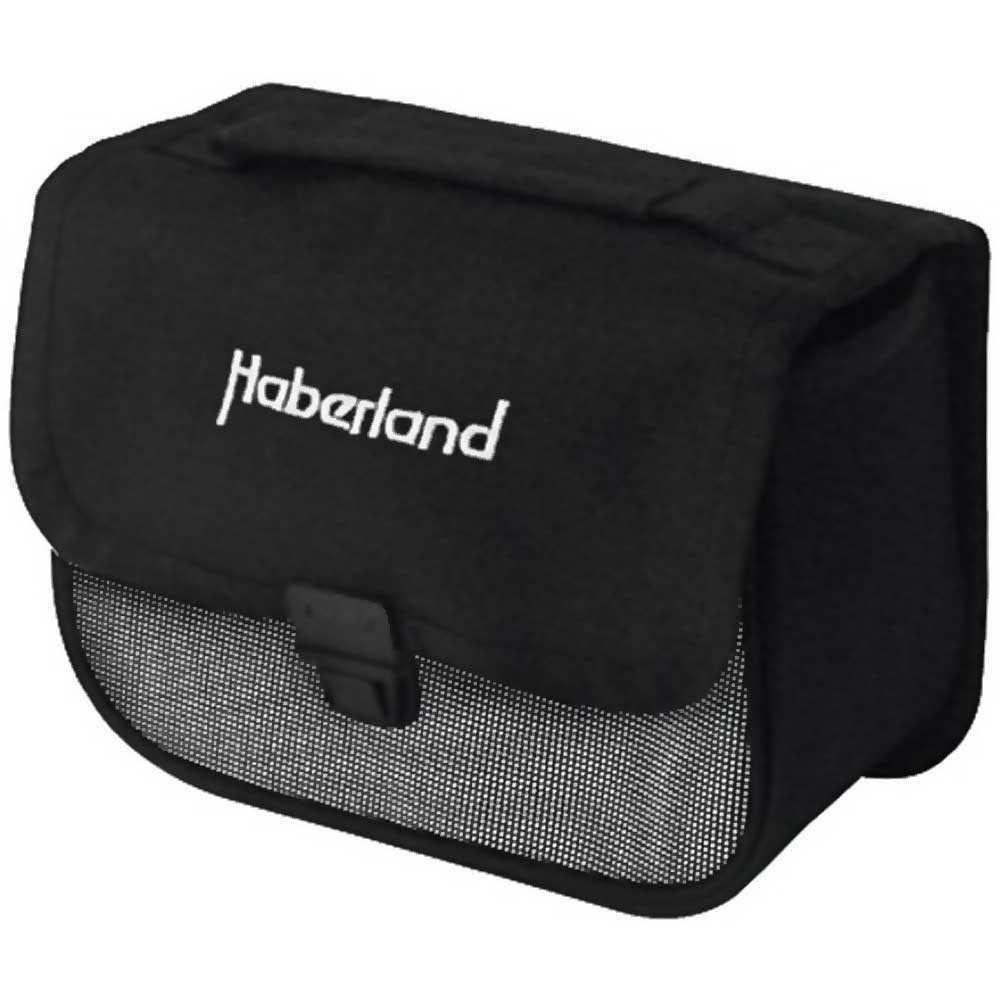Haberland Lenkertasche HABERLAND Lenkertasche Einsteiger-Serie 2L L18xH15xB11cm schwarz silbe