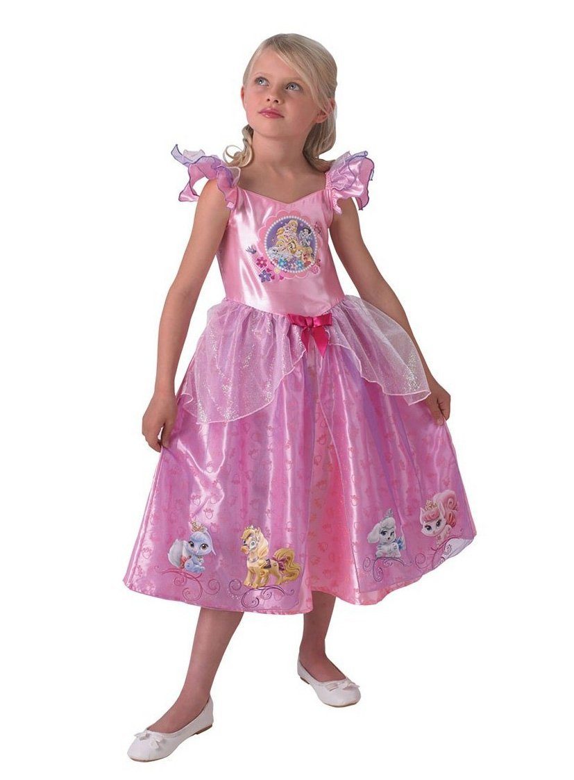 Rubie´s Prinzessin-Kostüm Disney's Palace Pets Kostümkleid für Kinder, Süßes Kleid aus der Serie über die Haustiere der Disney Prinzessinne